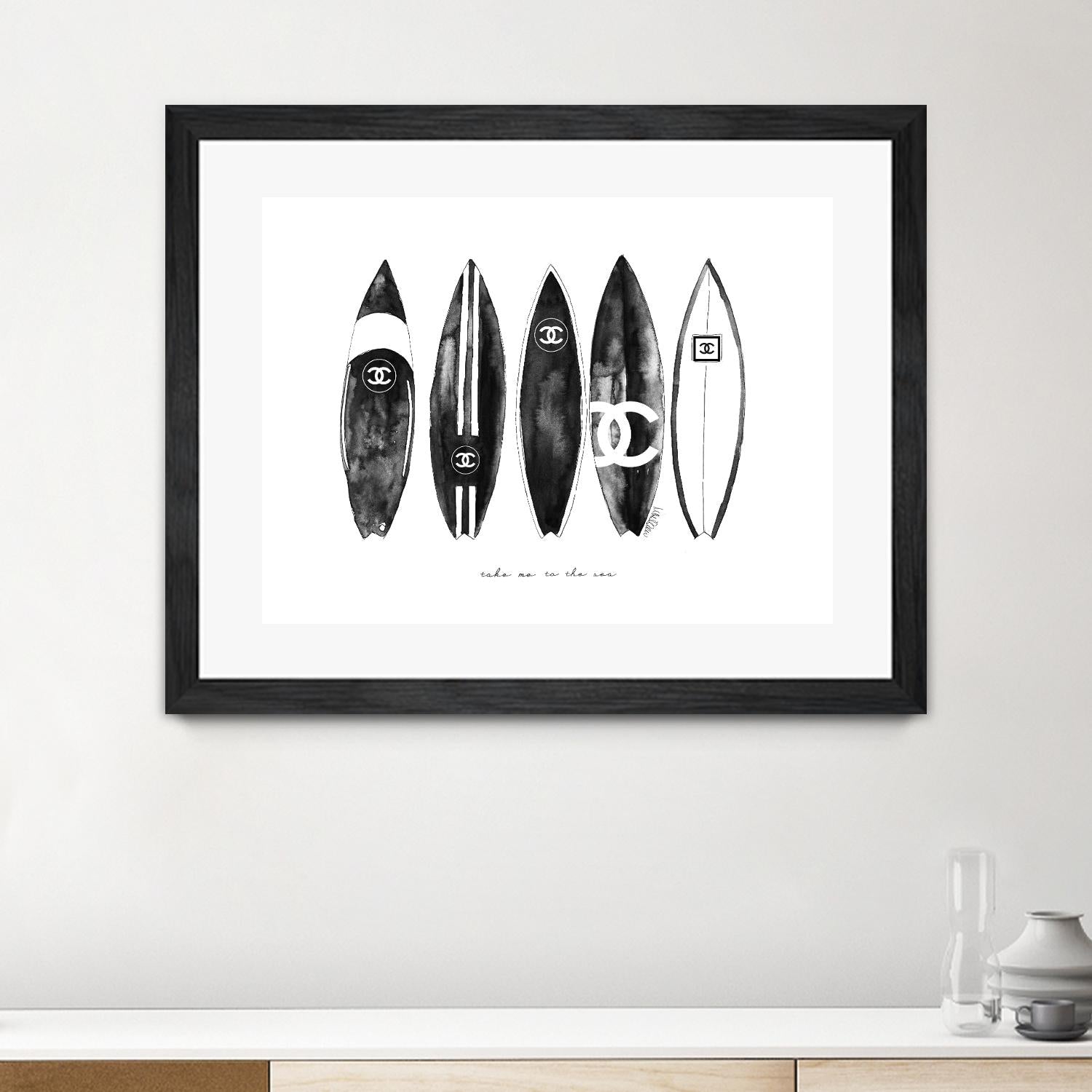 Surf Landscape by Mercedes Lopez Charro on GIANT ART