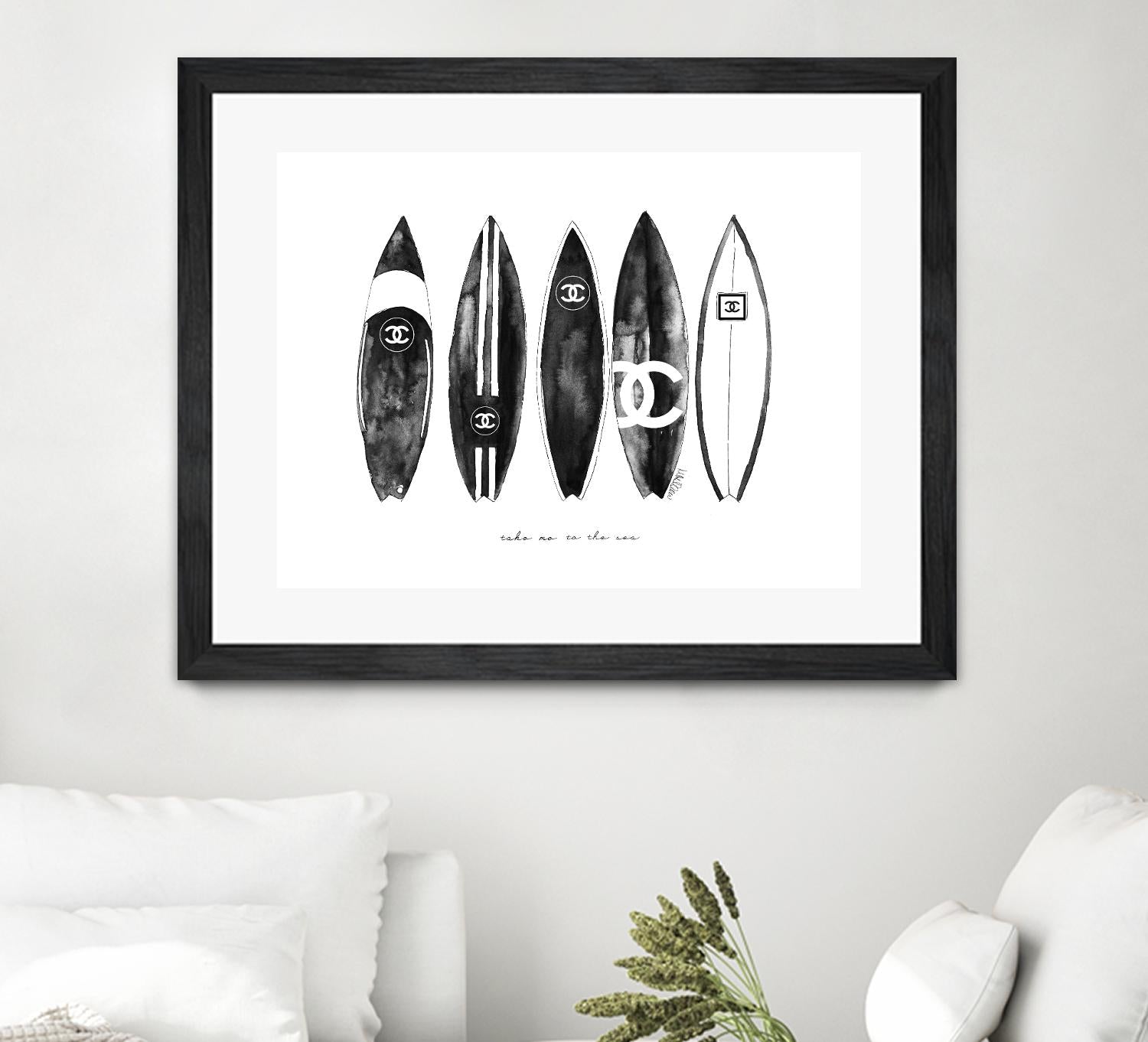 Surf Landscape by Mercedes Lopez Charro on GIANT ART