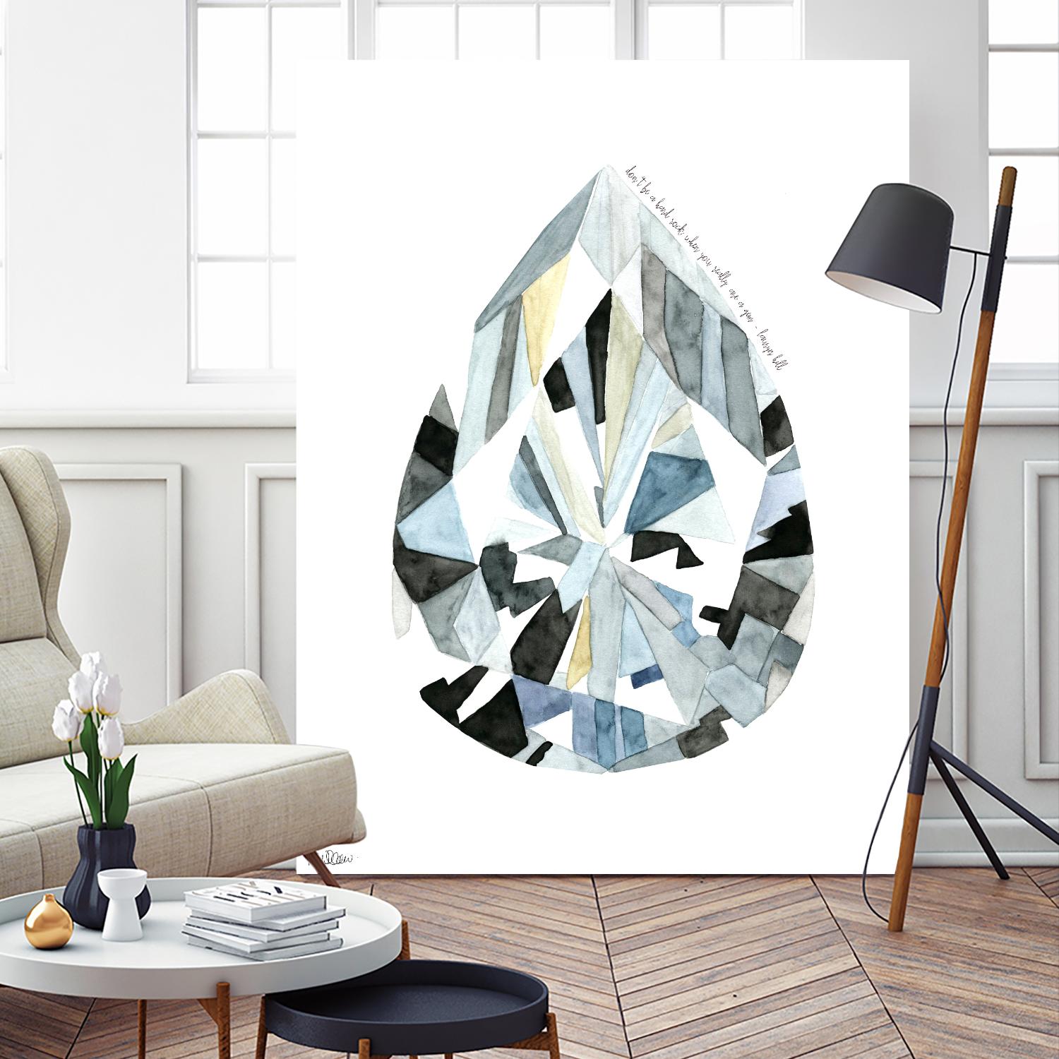 Pear Diamond by Mercedes Lopez Charro on GIANT ART