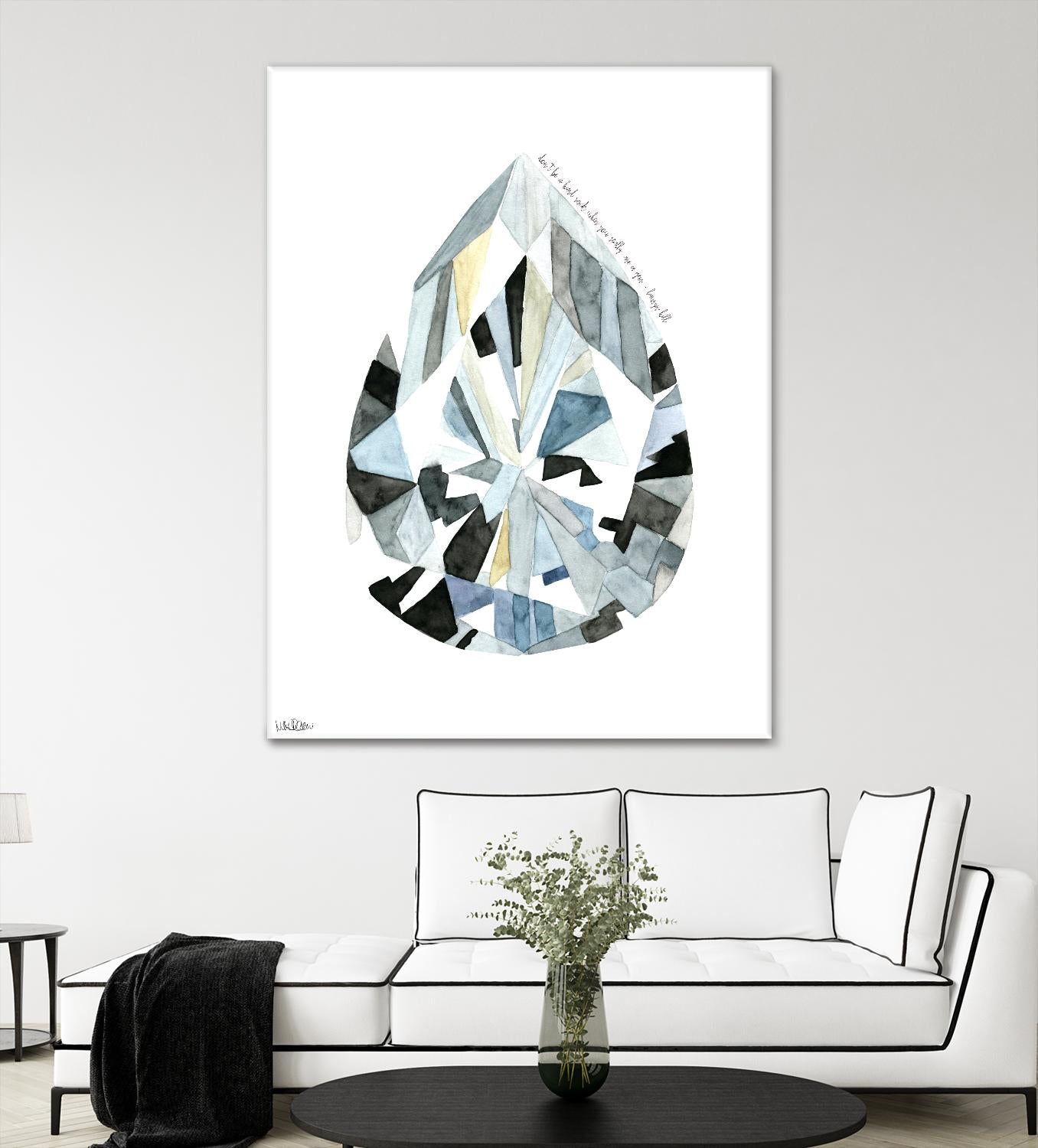 Pear Diamond by Mercedes Lopez Charro on GIANT ART