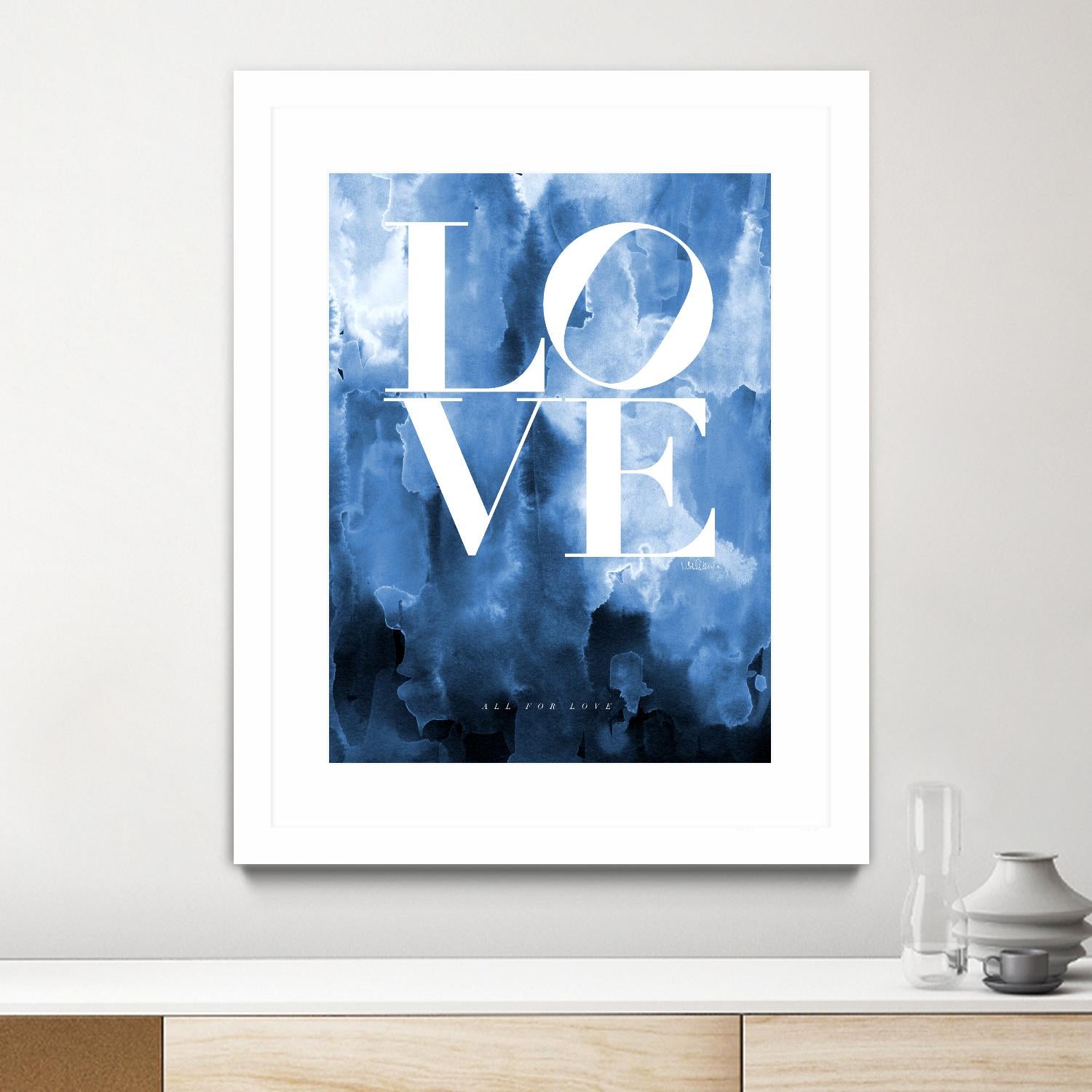 All For Love by Mercedes Lopez Charro on GIANT ART