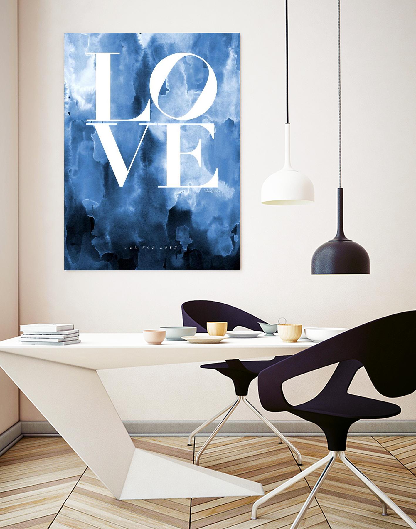 All For Love by Mercedes Lopez Charro on GIANT ART