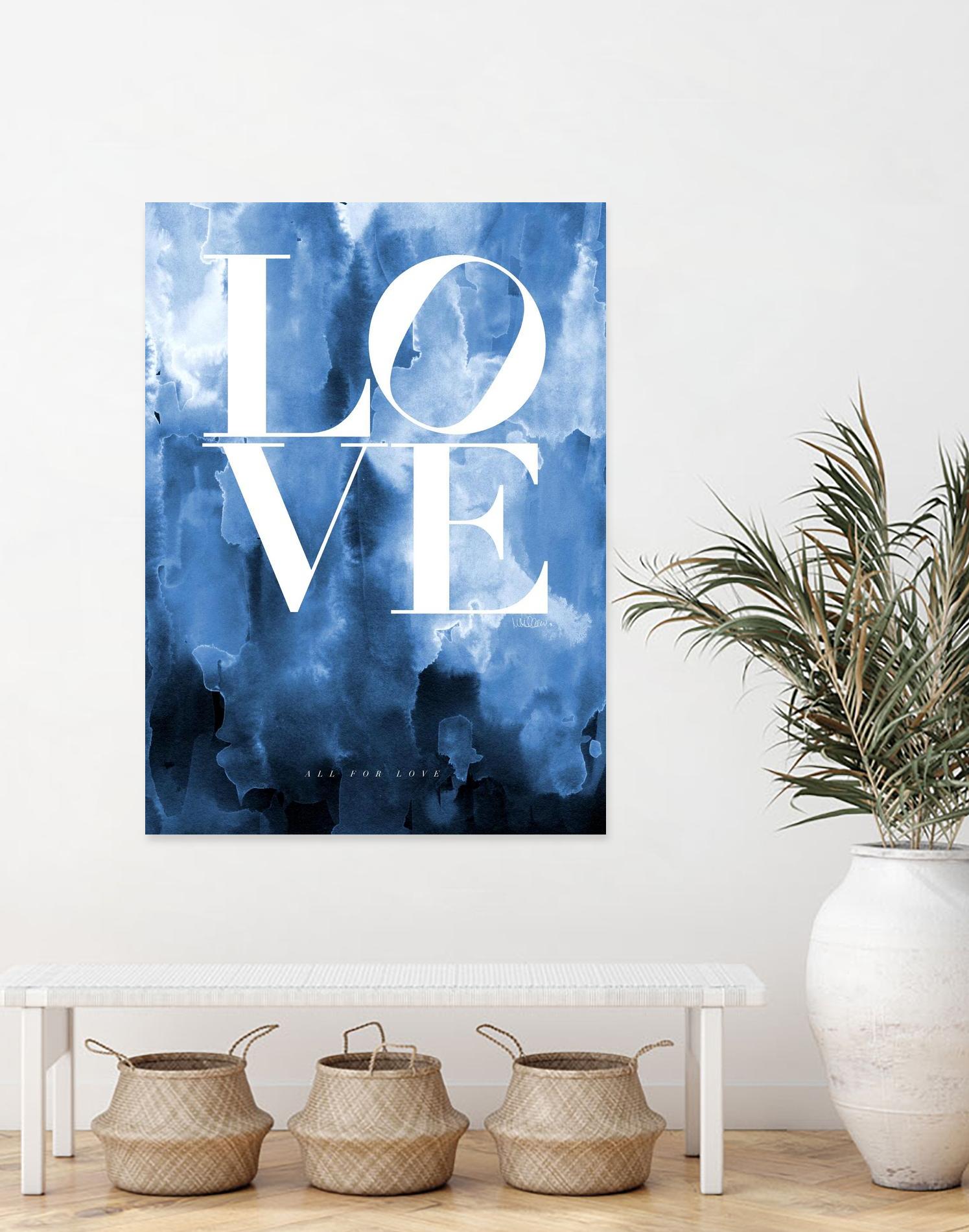 All For Love by Mercedes Lopez Charro on GIANT ART