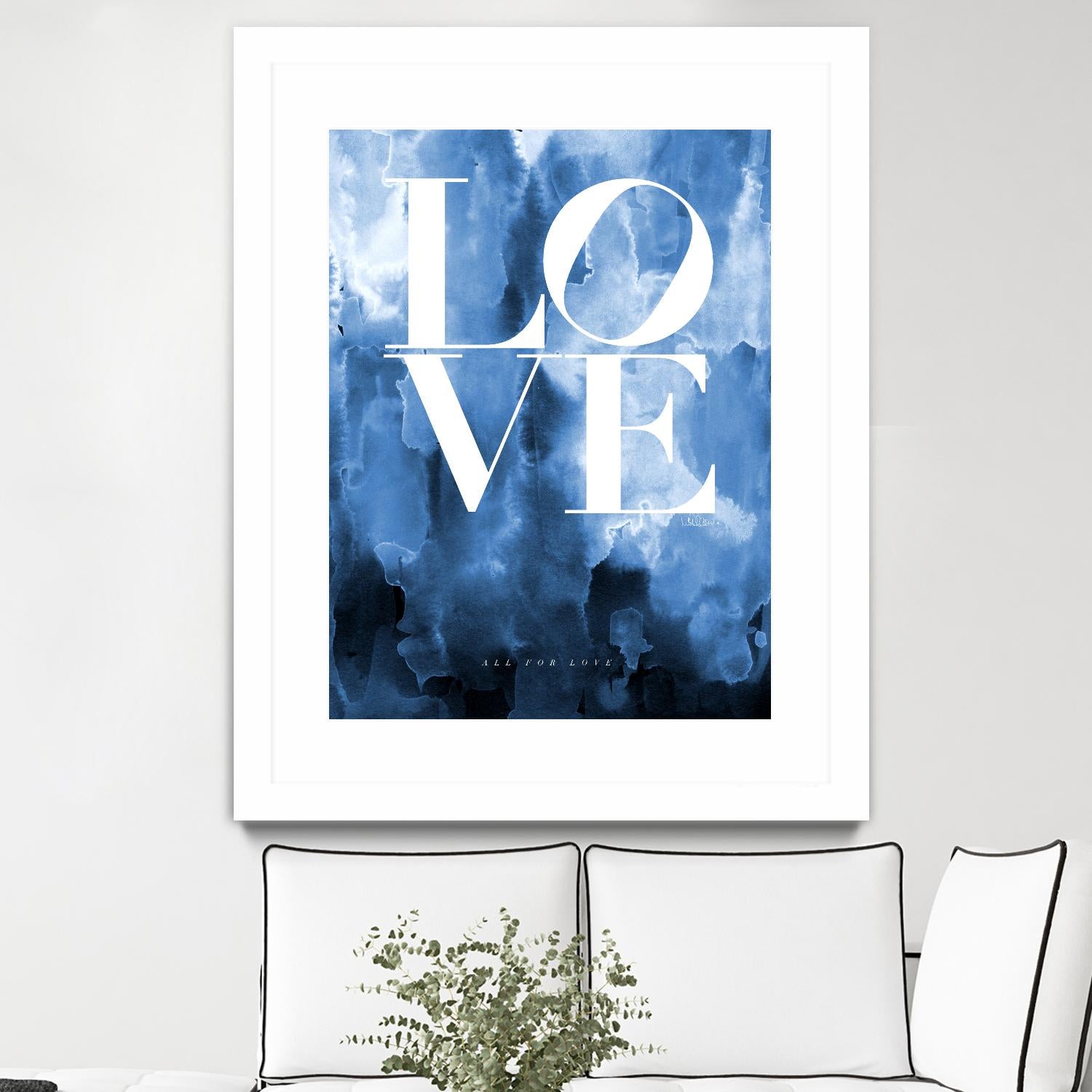 All For Love by Mercedes Lopez Charro on GIANT ART