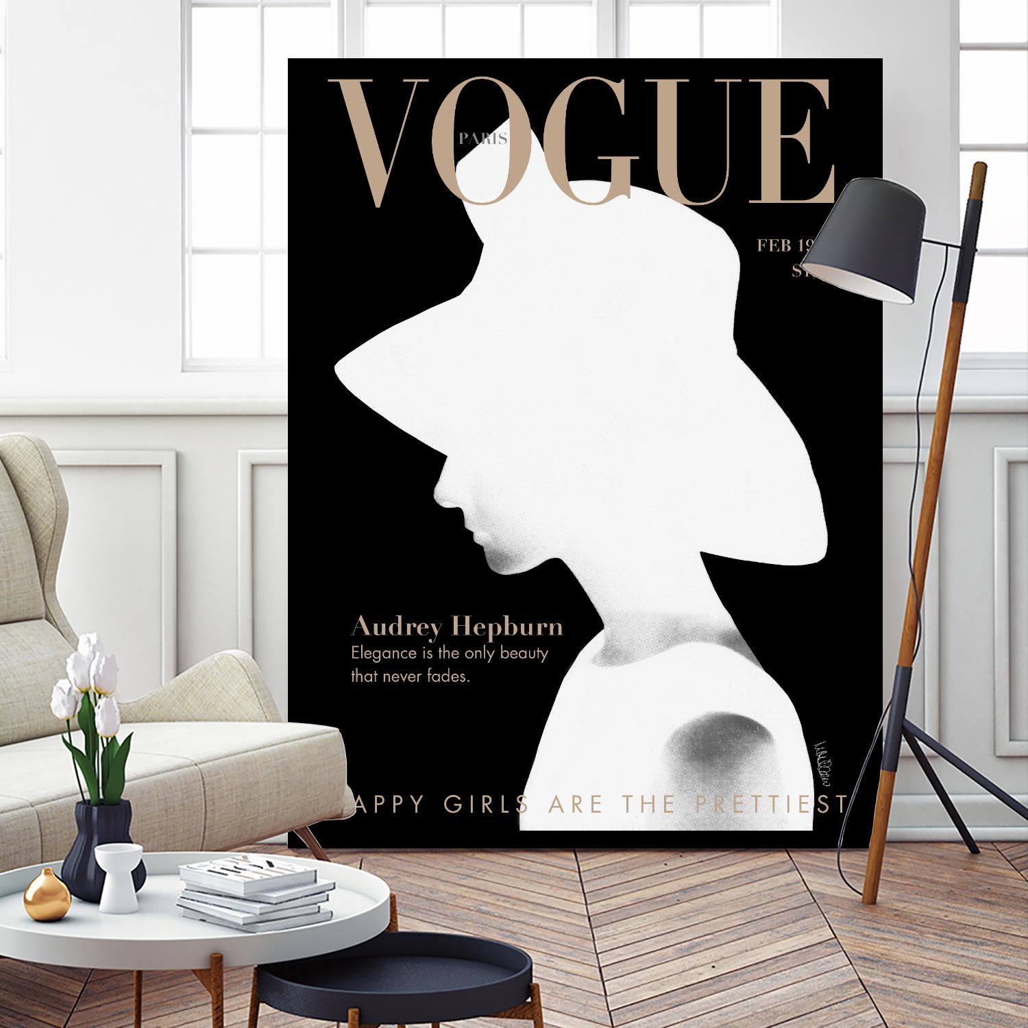 Audrey Vogue by Mercedes Lopez Charro on GIANT ART