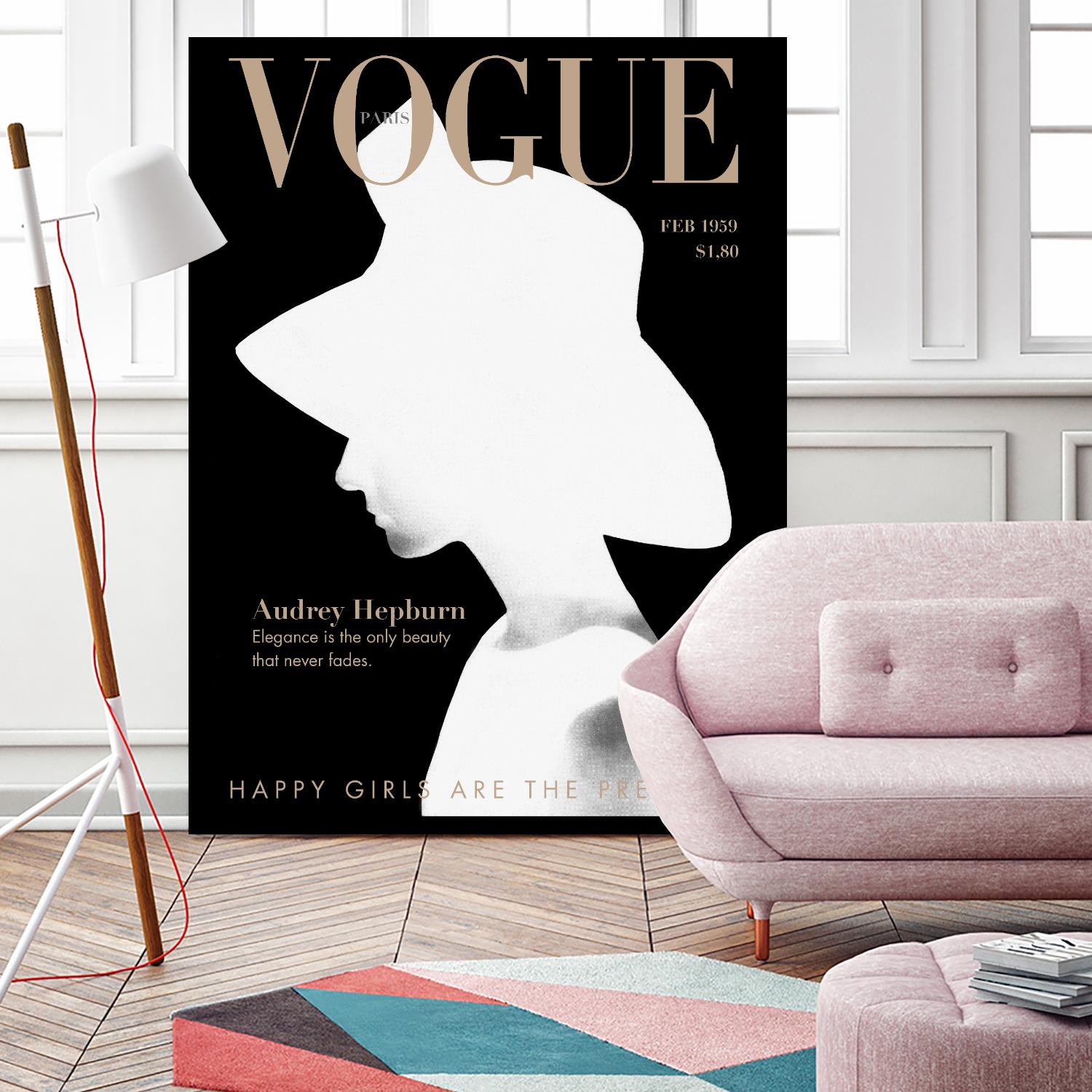 Audrey Vogue by Mercedes Lopez Charro on GIANT ART