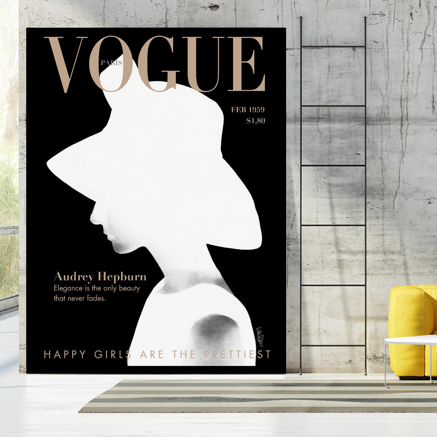Audrey Vogue by Mercedes Lopez Charro on GIANT ART