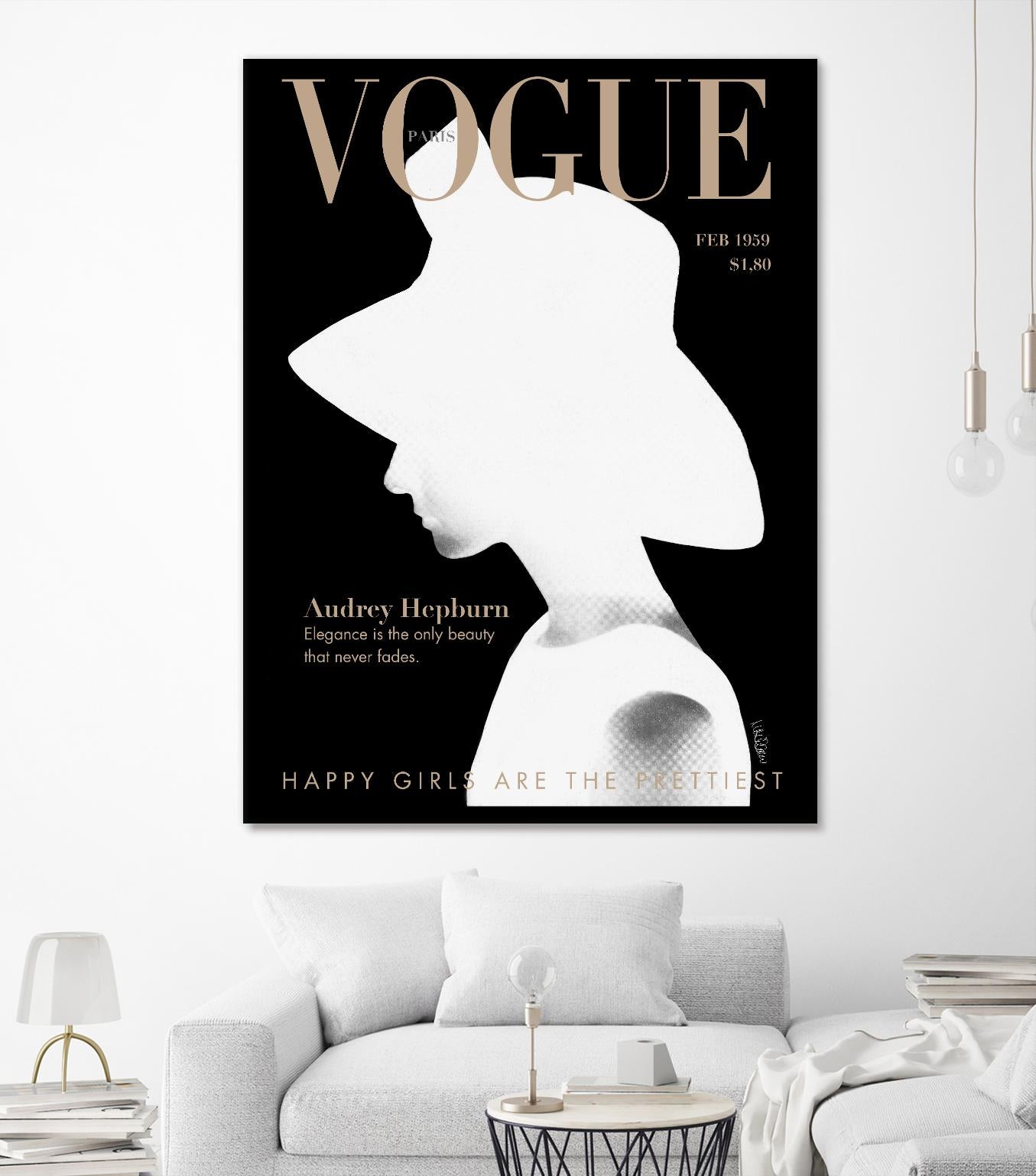 Audrey Vogue by Mercedes Lopez Charro on GIANT ART