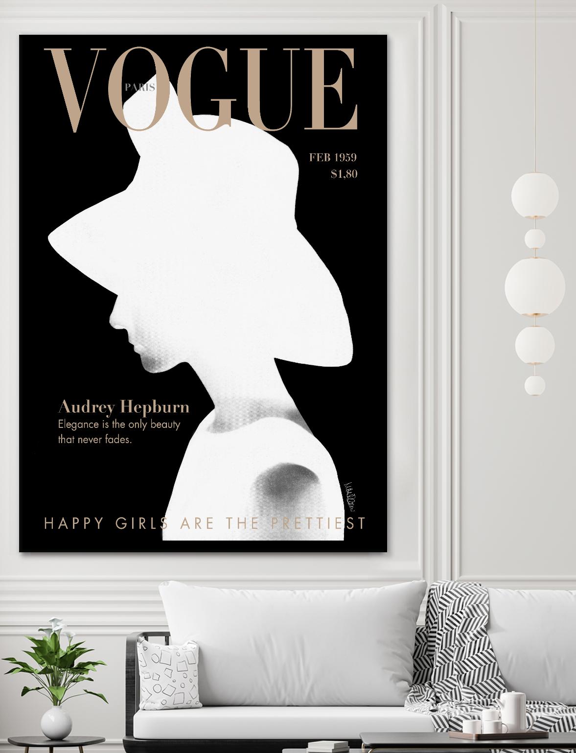 Audrey Vogue by Mercedes Lopez Charro on GIANT ART