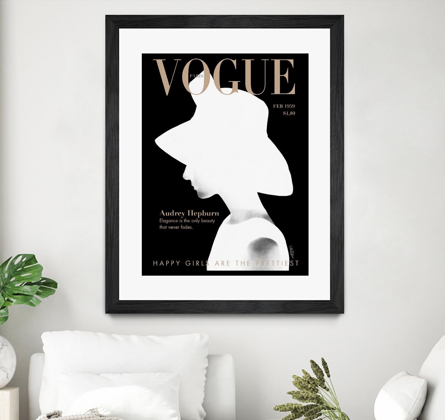 Audrey Vogue by Mercedes Lopez Charro on GIANT ART
