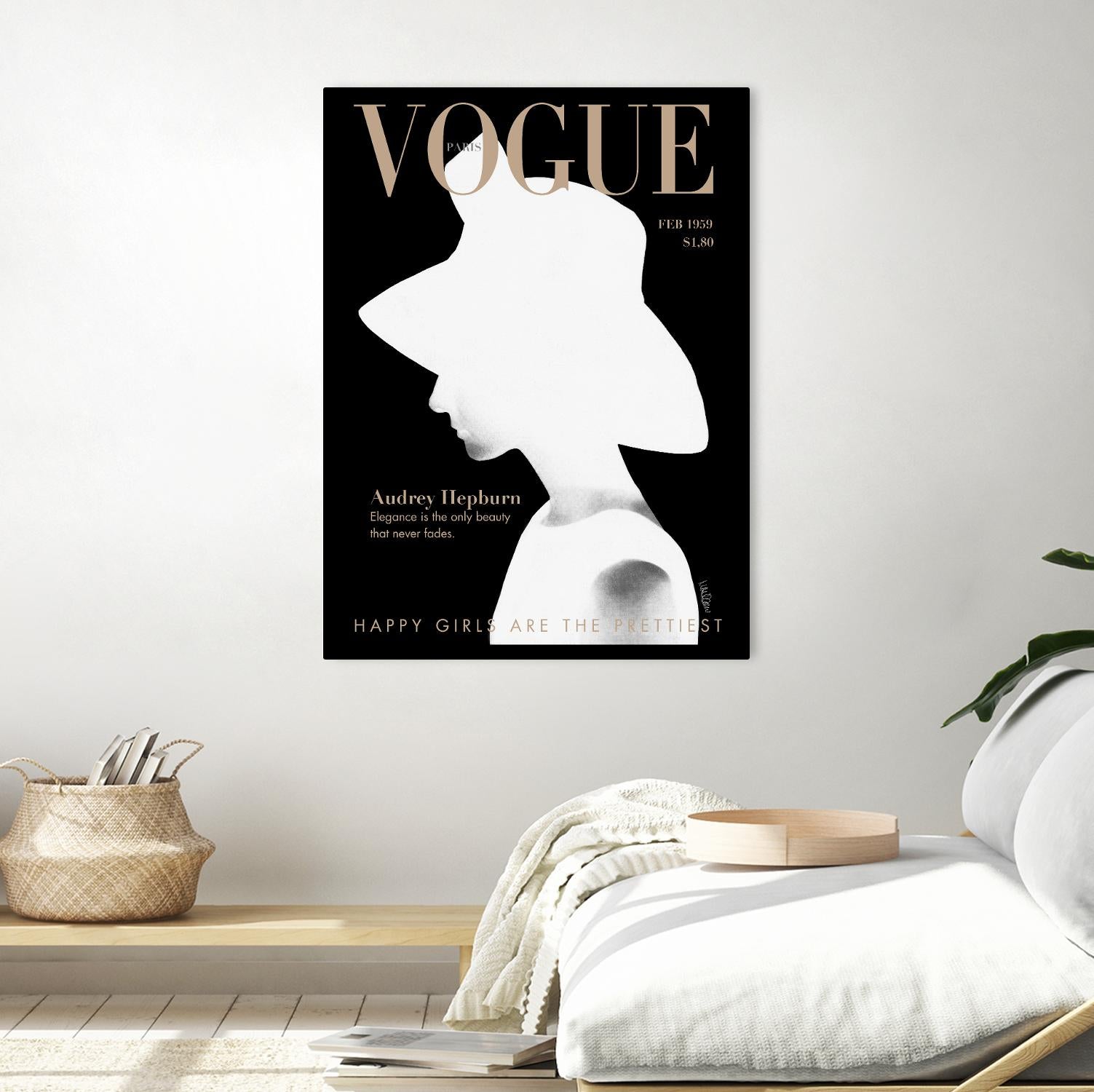 Audrey Vogue by Mercedes Lopez Charro on GIANT ART
