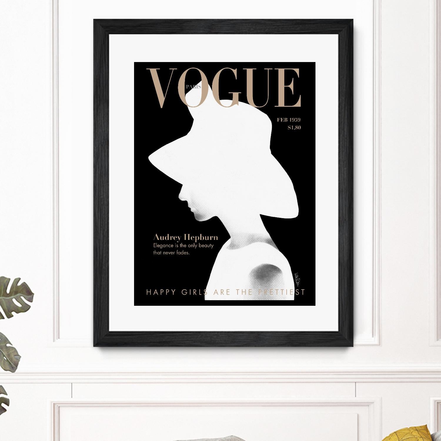Audrey Vogue by Mercedes Lopez Charro on GIANT ART