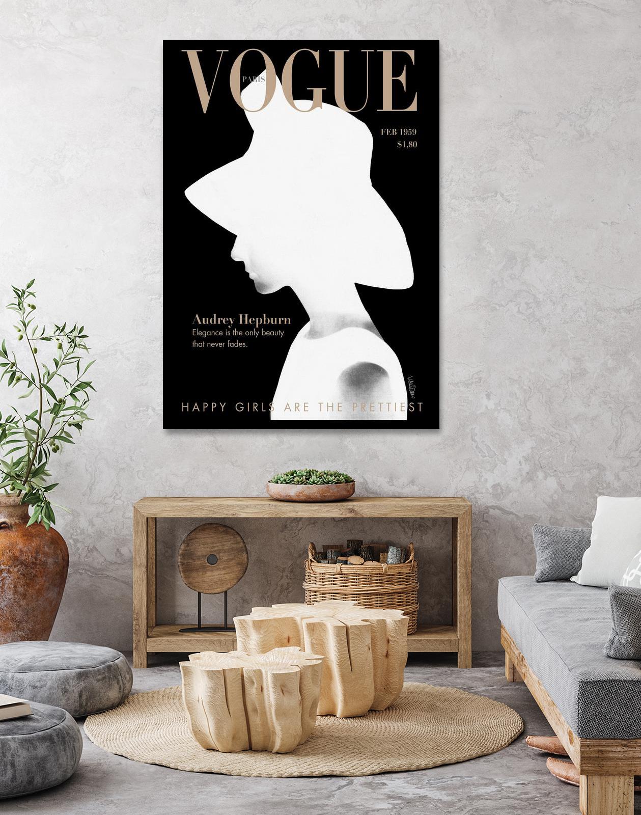 Audrey Vogue by Mercedes Lopez Charro on GIANT ART