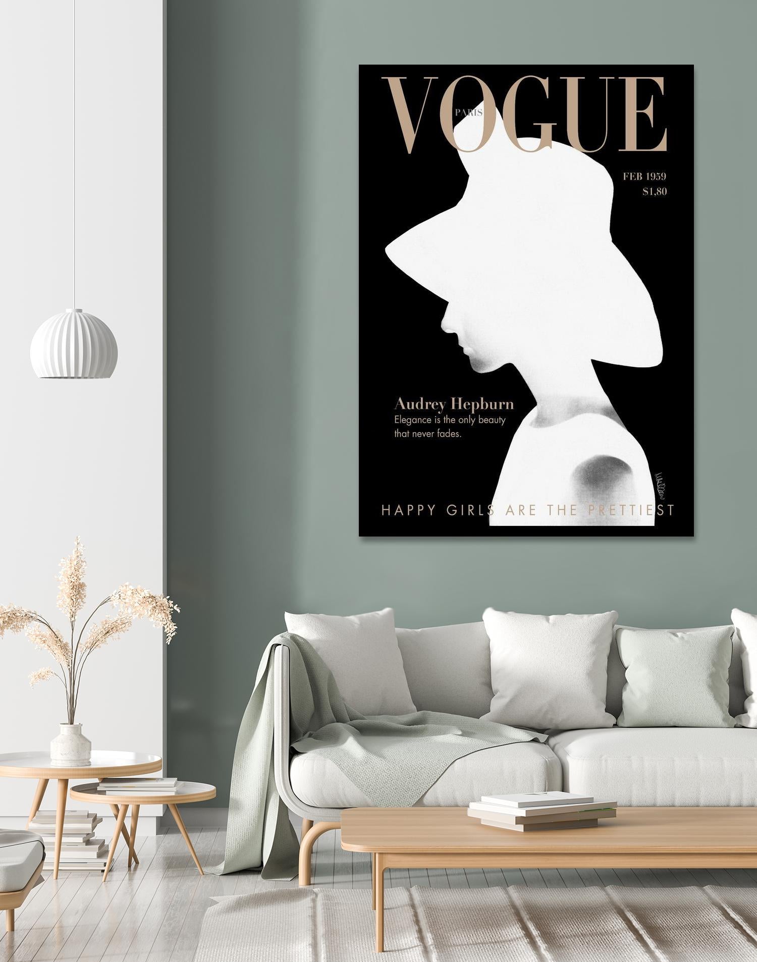 Audrey Vogue by Mercedes Lopez Charro on GIANT ART