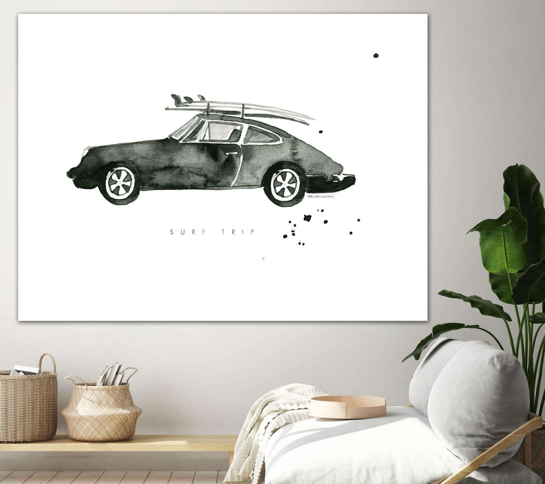 Surf Trip by Mercedes Lopez Charro on GIANT ART