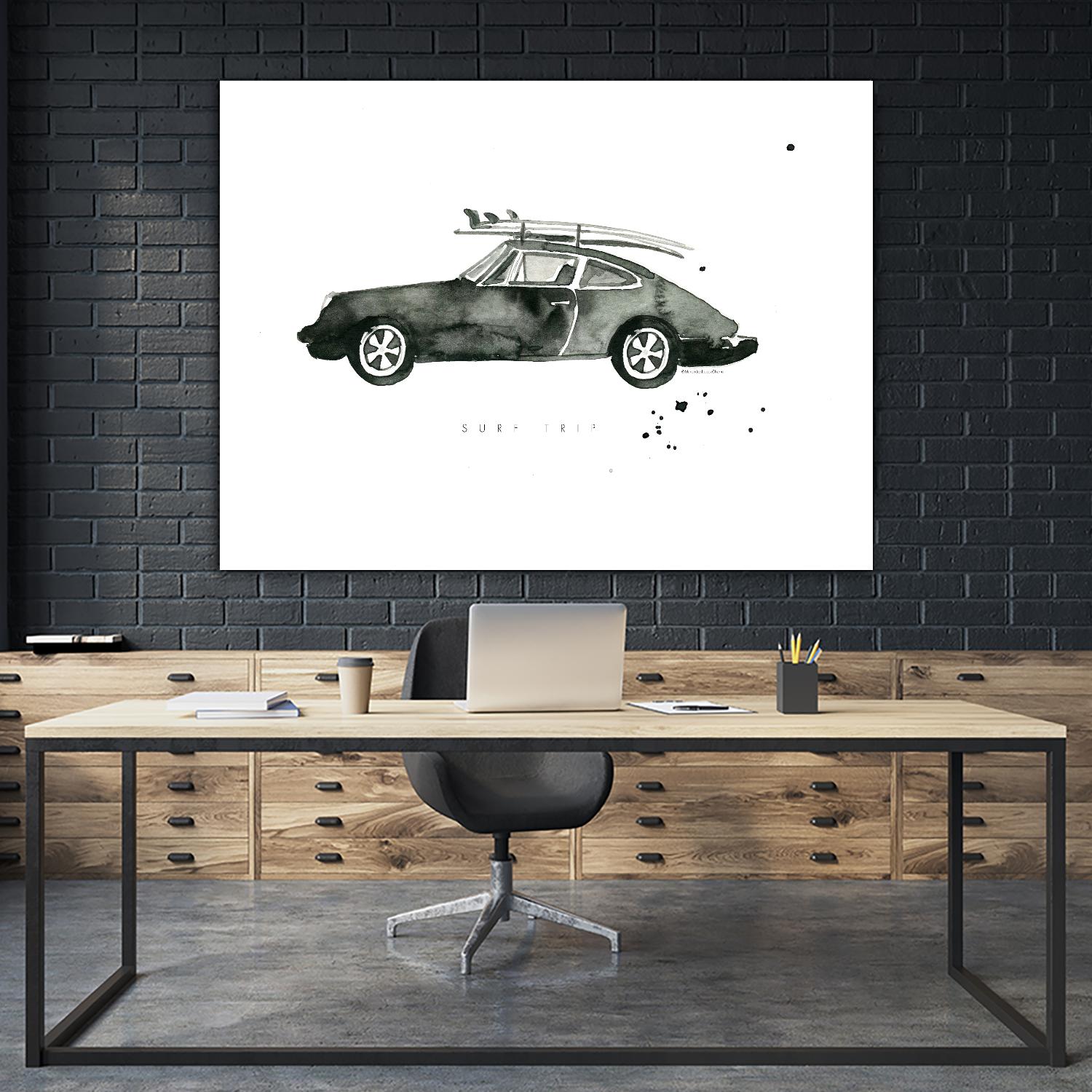 Surf Trip by Mercedes Lopez Charro on GIANT ART