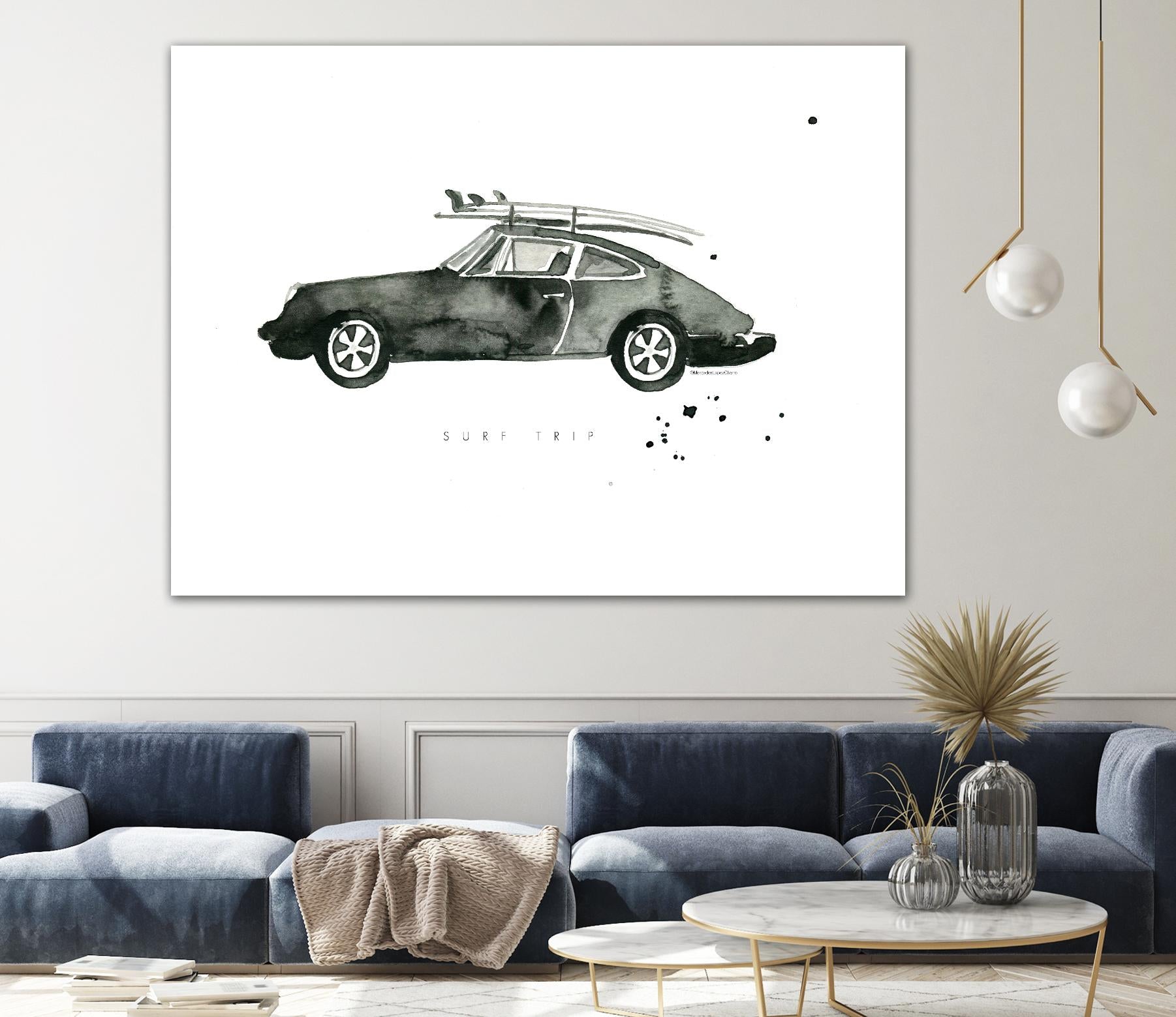 Surf Trip by Mercedes Lopez Charro on GIANT ART