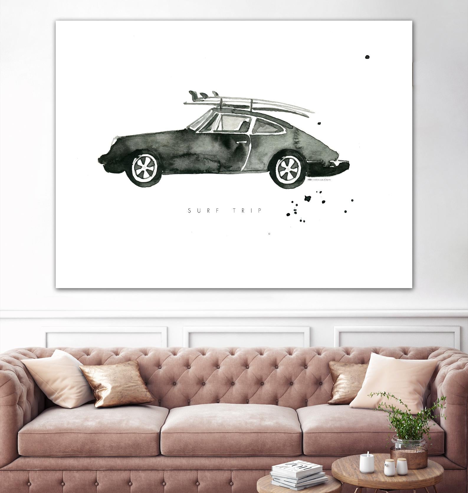 Surf Trip by Mercedes Lopez Charro on GIANT ART