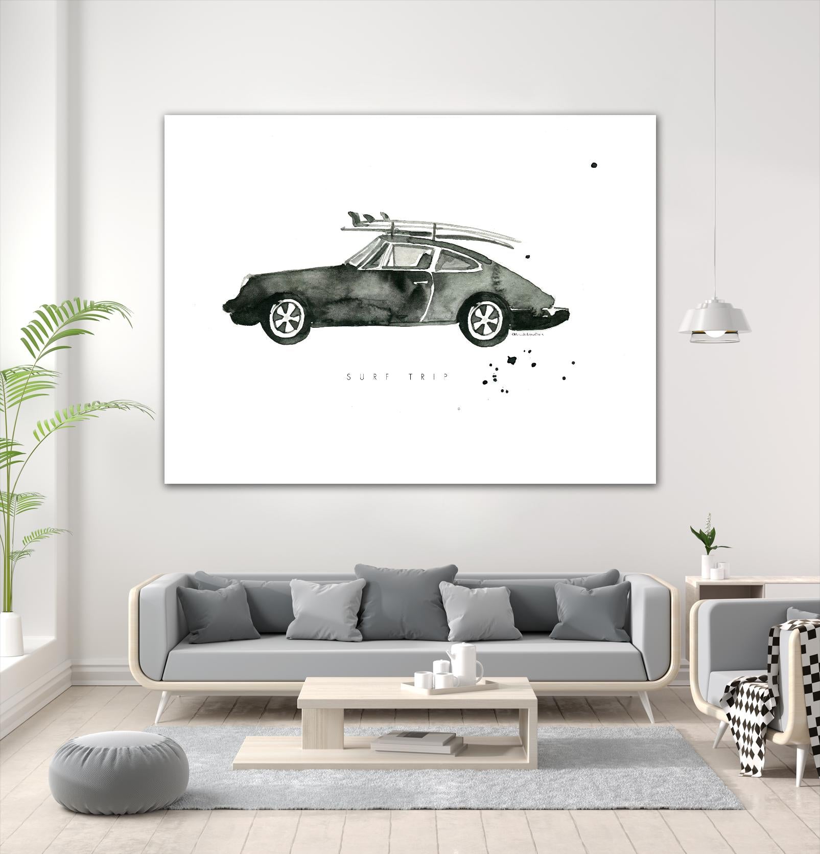 Surf Trip by Mercedes Lopez Charro on GIANT ART