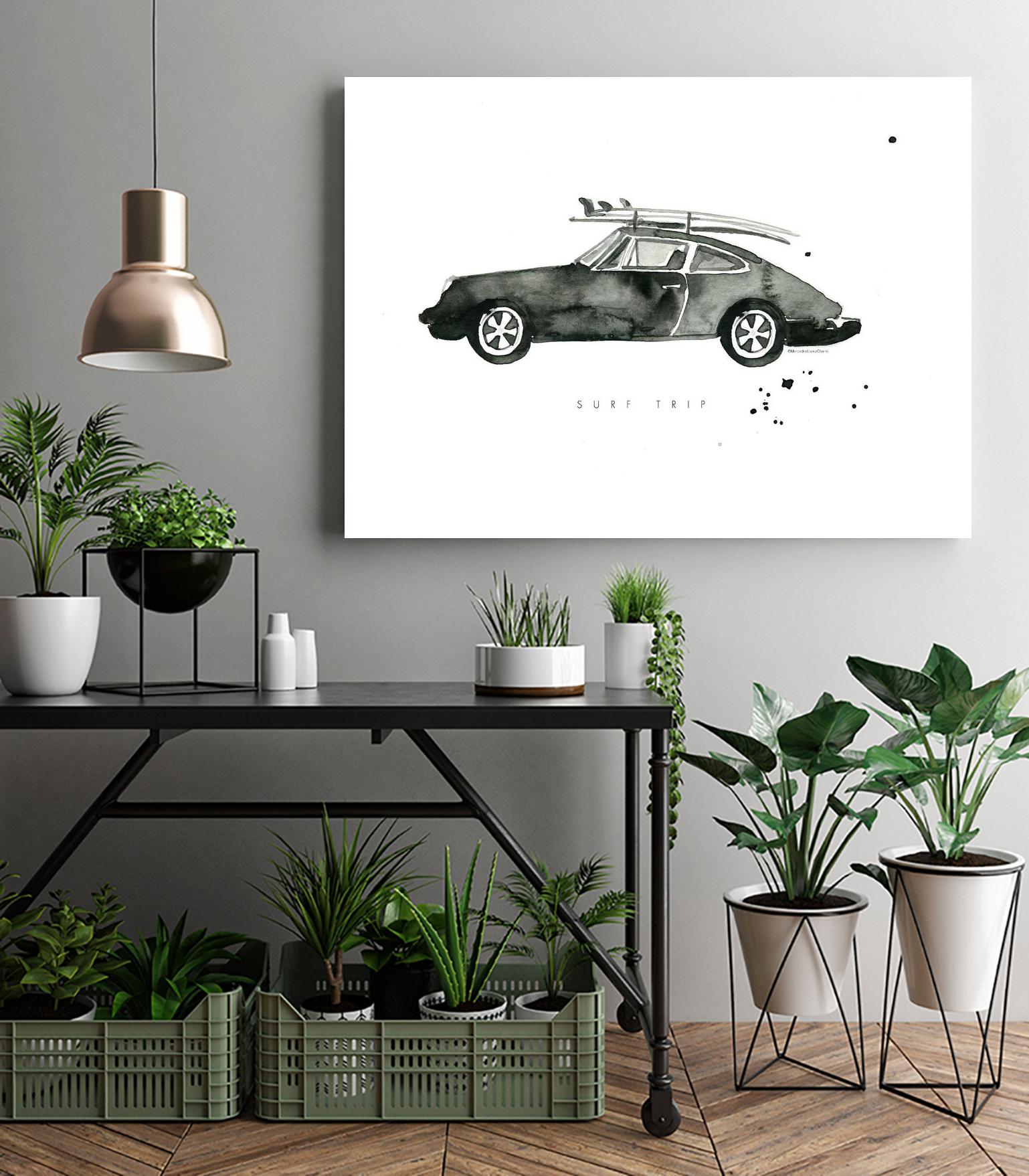 Surf Trip by Mercedes Lopez Charro on GIANT ART