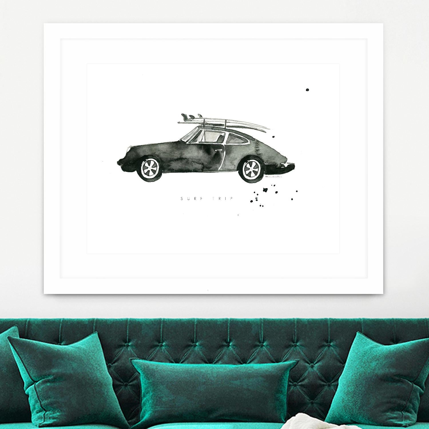 Surf Trip by Mercedes Lopez Charro on GIANT ART