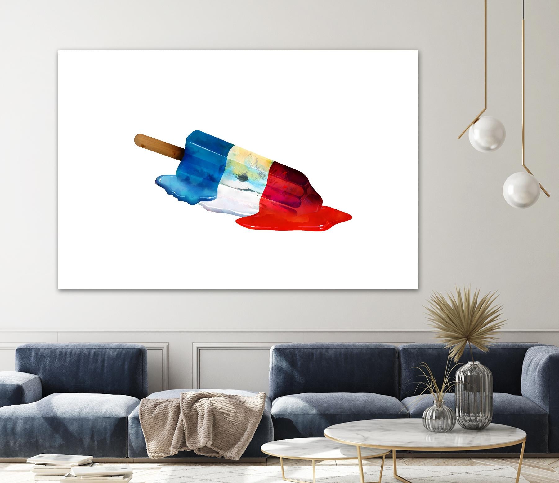 Pop Life by Alex Cherry on GIANT ART - red contemporary