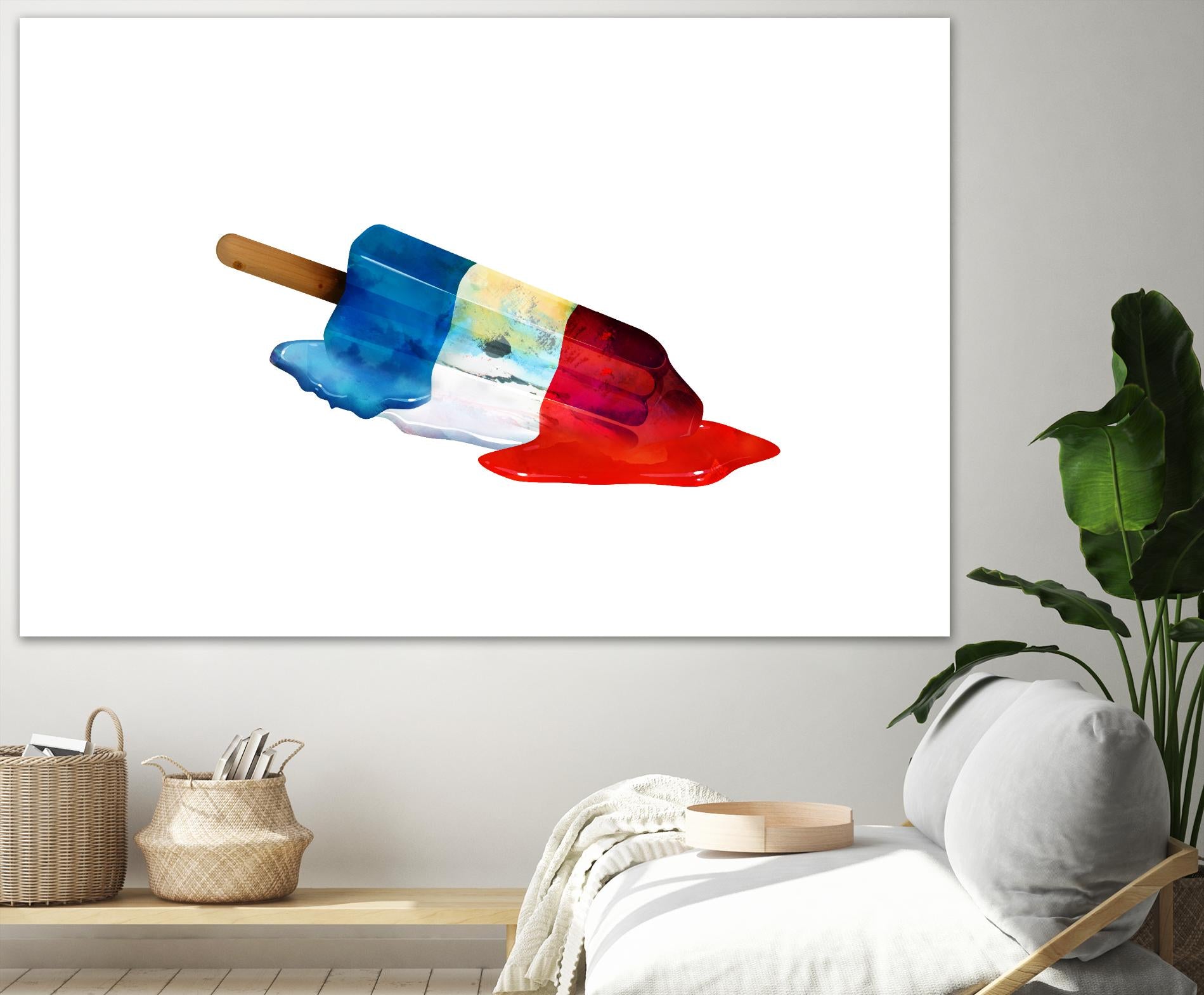 Pop Life by Alex Cherry on GIANT ART - red contemporary