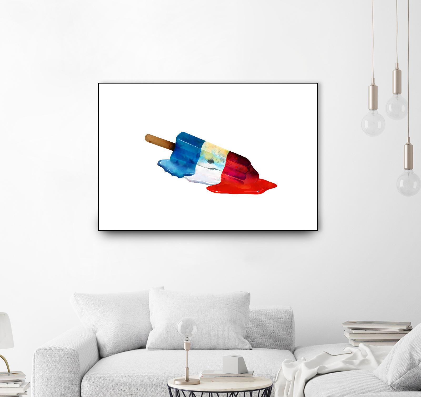 Pop Life by Alex Cherry on GIANT ART - red contemporary