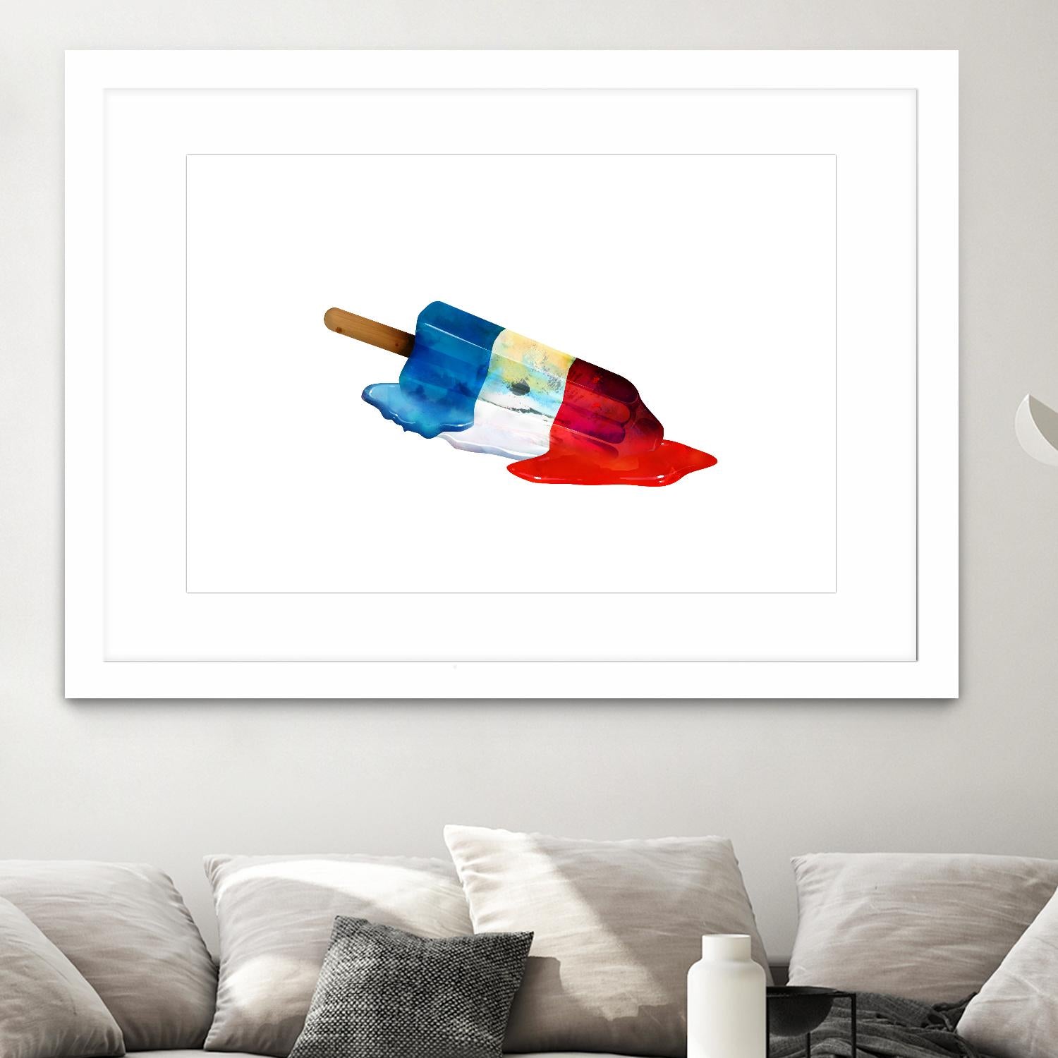 Pop Life by Alex Cherry on GIANT ART - red contemporary