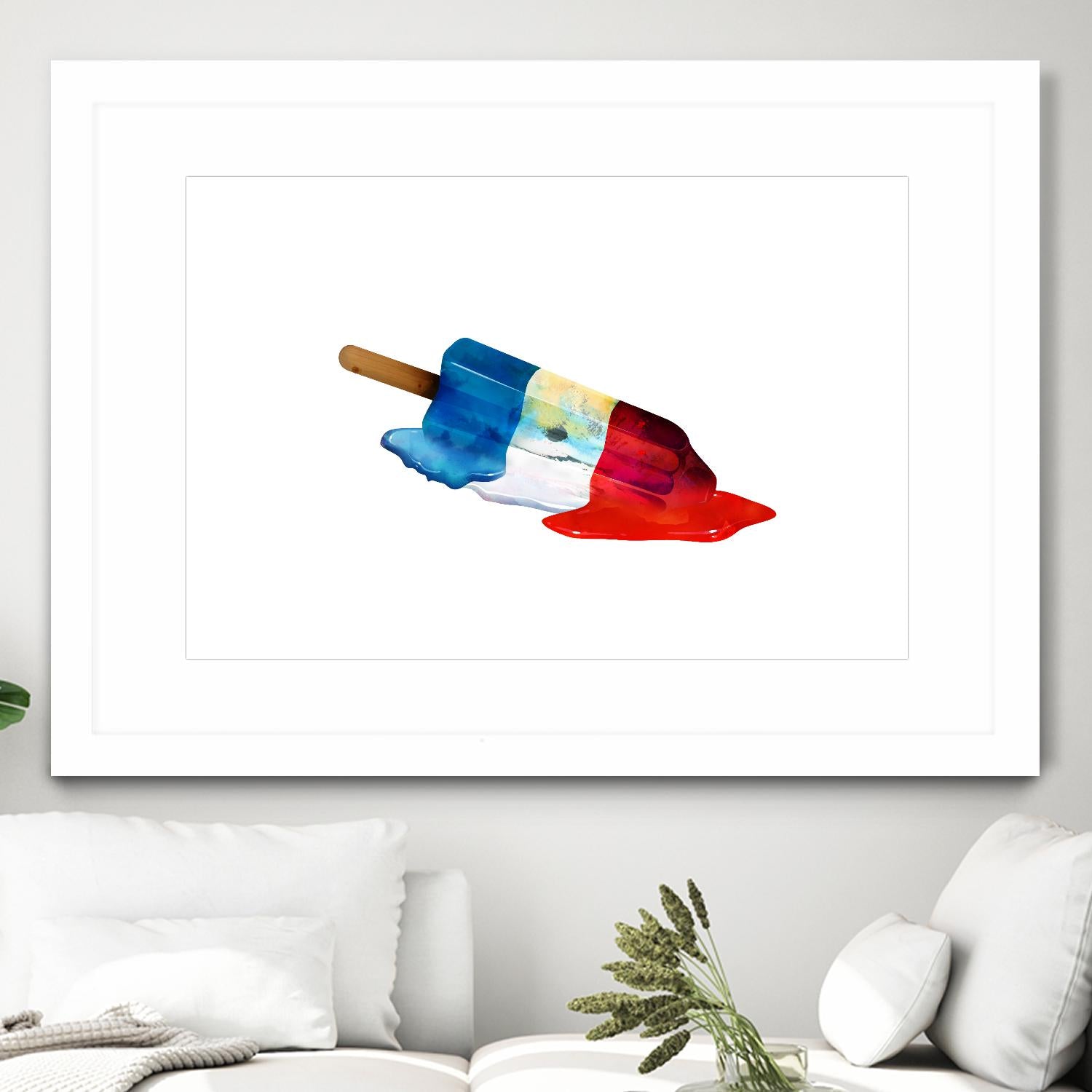 Pop Life by Alex Cherry on GIANT ART - red contemporary