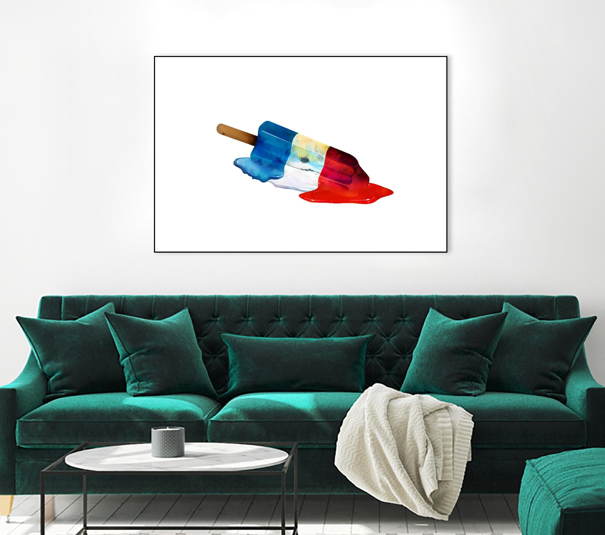 Pop Life by Alex Cherry on GIANT ART - red contemporary