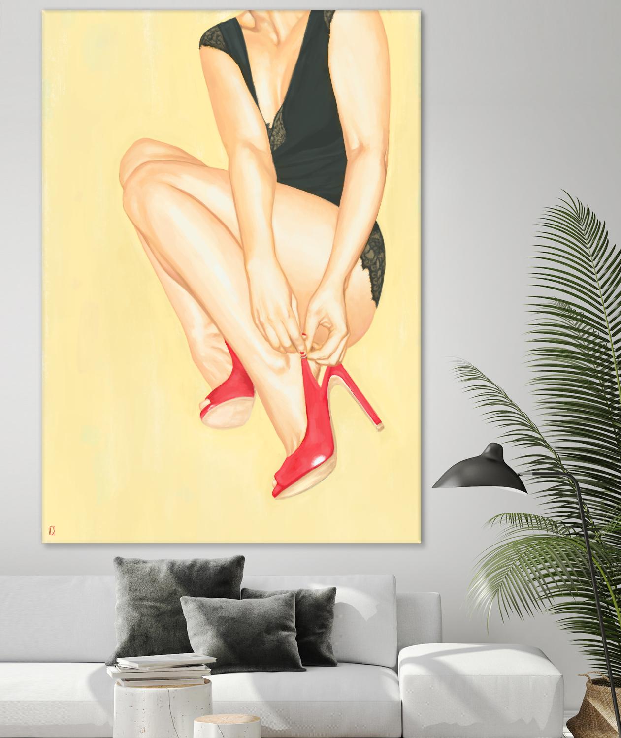 Dorothy by Alexander Grahovsky on GIANT ART - beige men and women