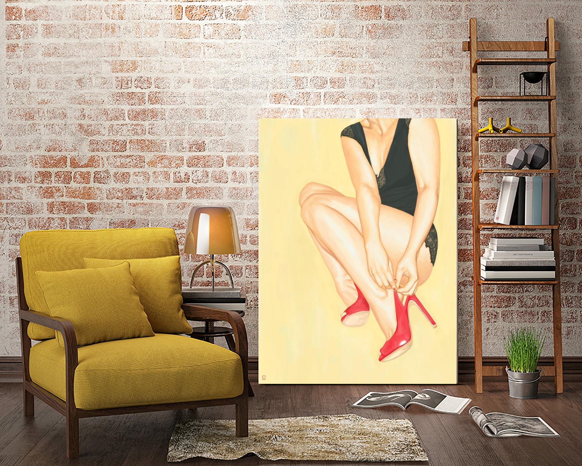 Dorothy by Alexander Grahovsky on GIANT ART - beige men and women