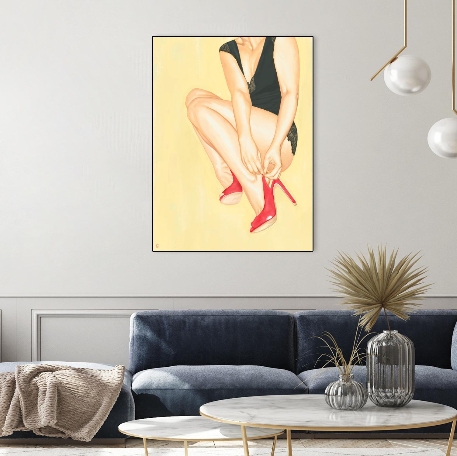 Dorothy by Alexander Grahovsky on GIANT ART - beige men and women