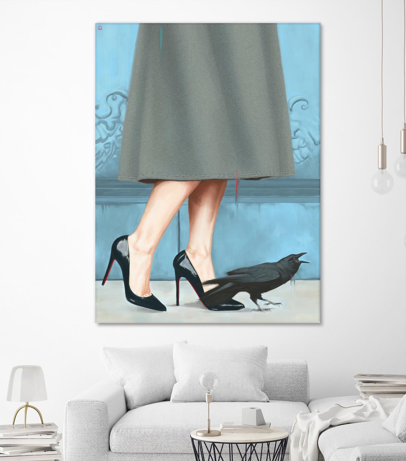 Here Comes The Queen by Alexander Grahovsky on GIANT ART - grey men and women