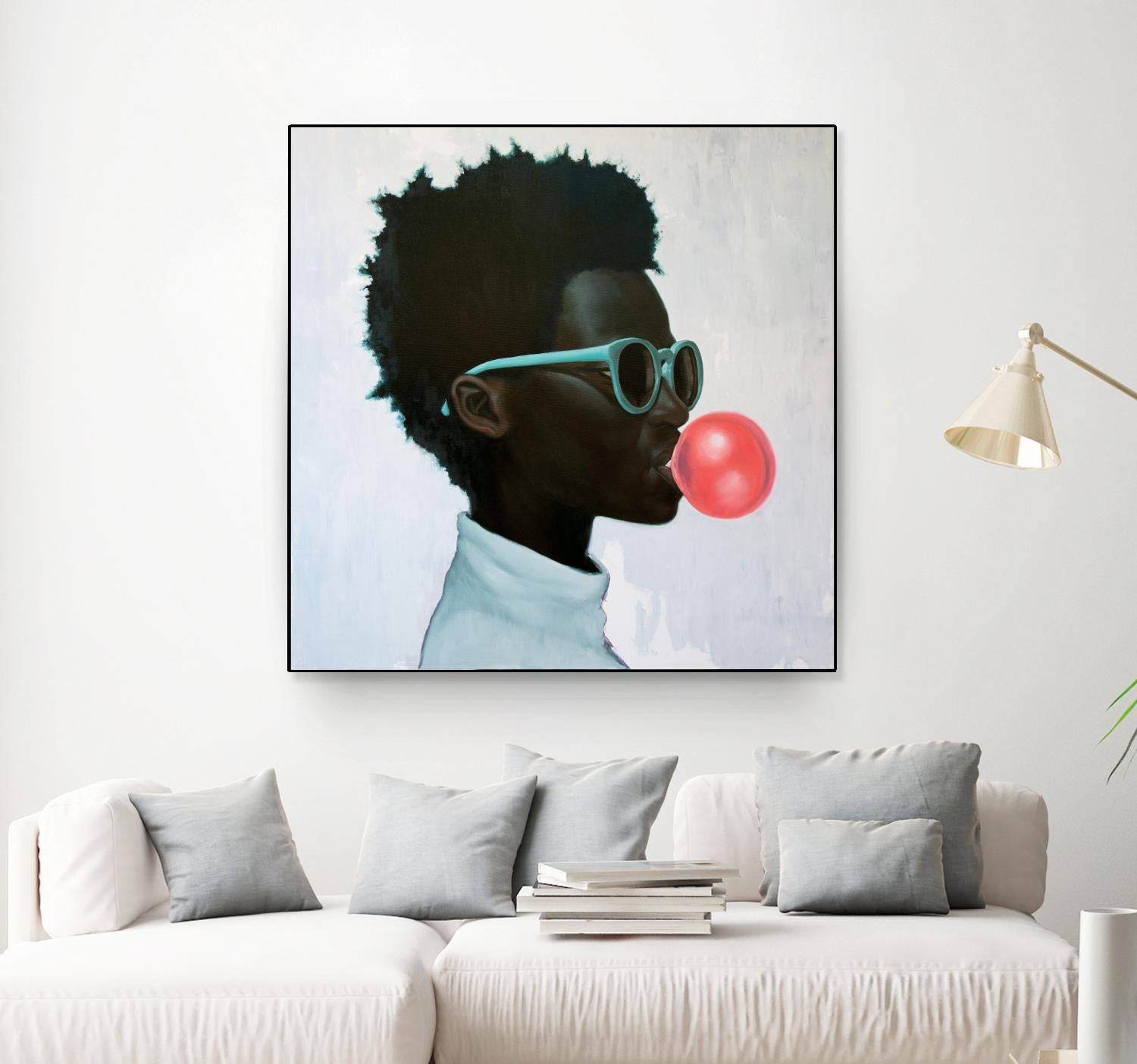 How Far is a Light Year by Alexander Grahovsky on GIANT ART - white men and women