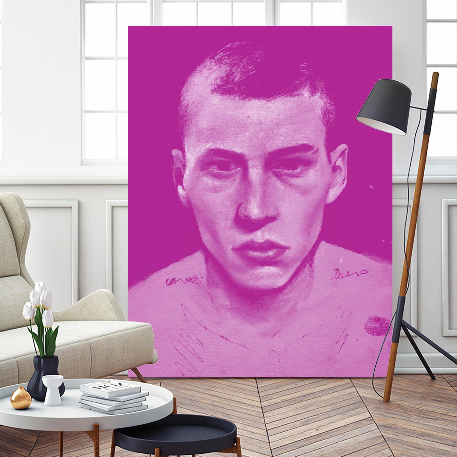 Cherry Scent by Arassay Hilario on GIANT ART - pink digital person