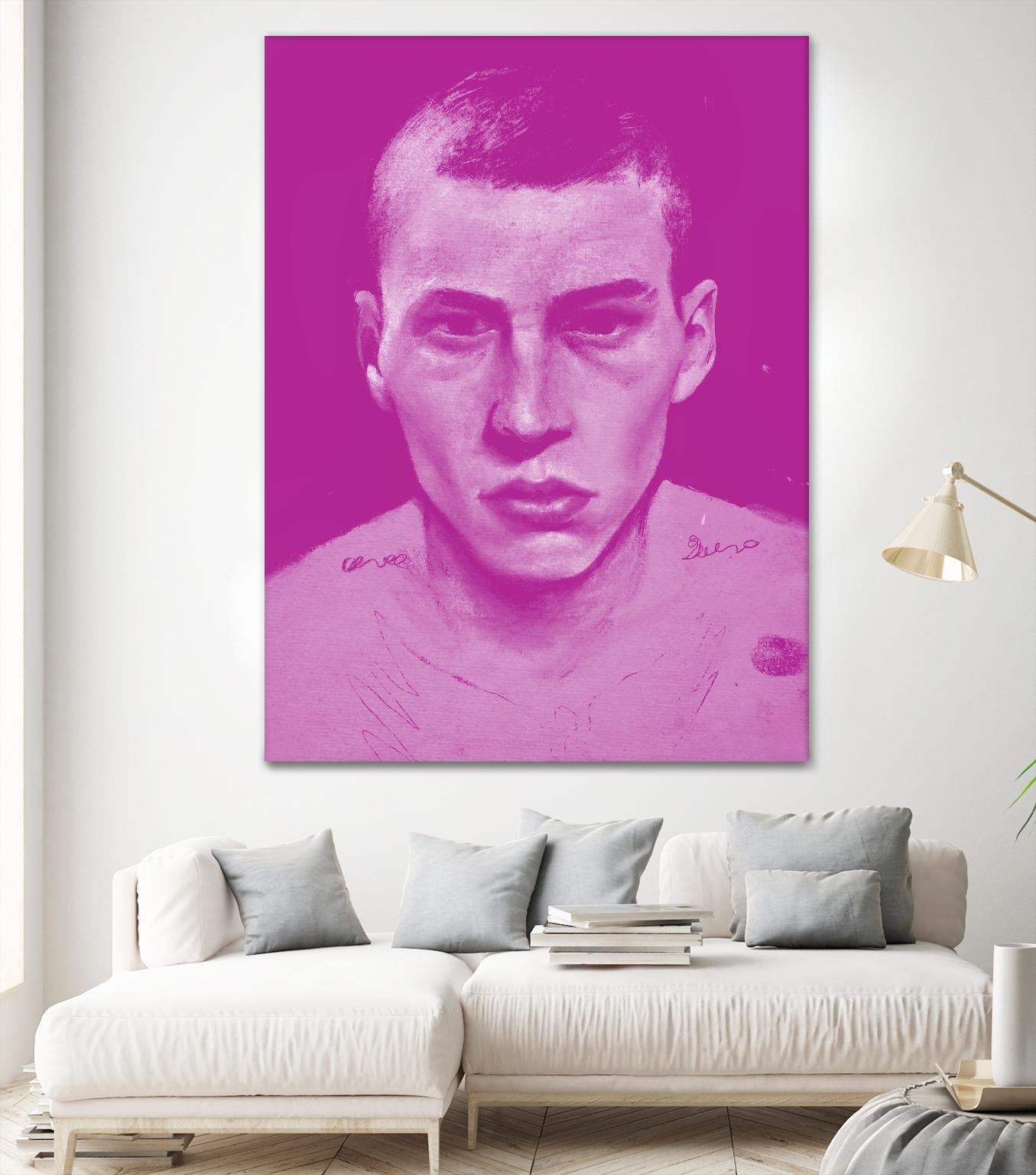 Cherry Scent by Arassay Hilario on GIANT ART - pink digital person