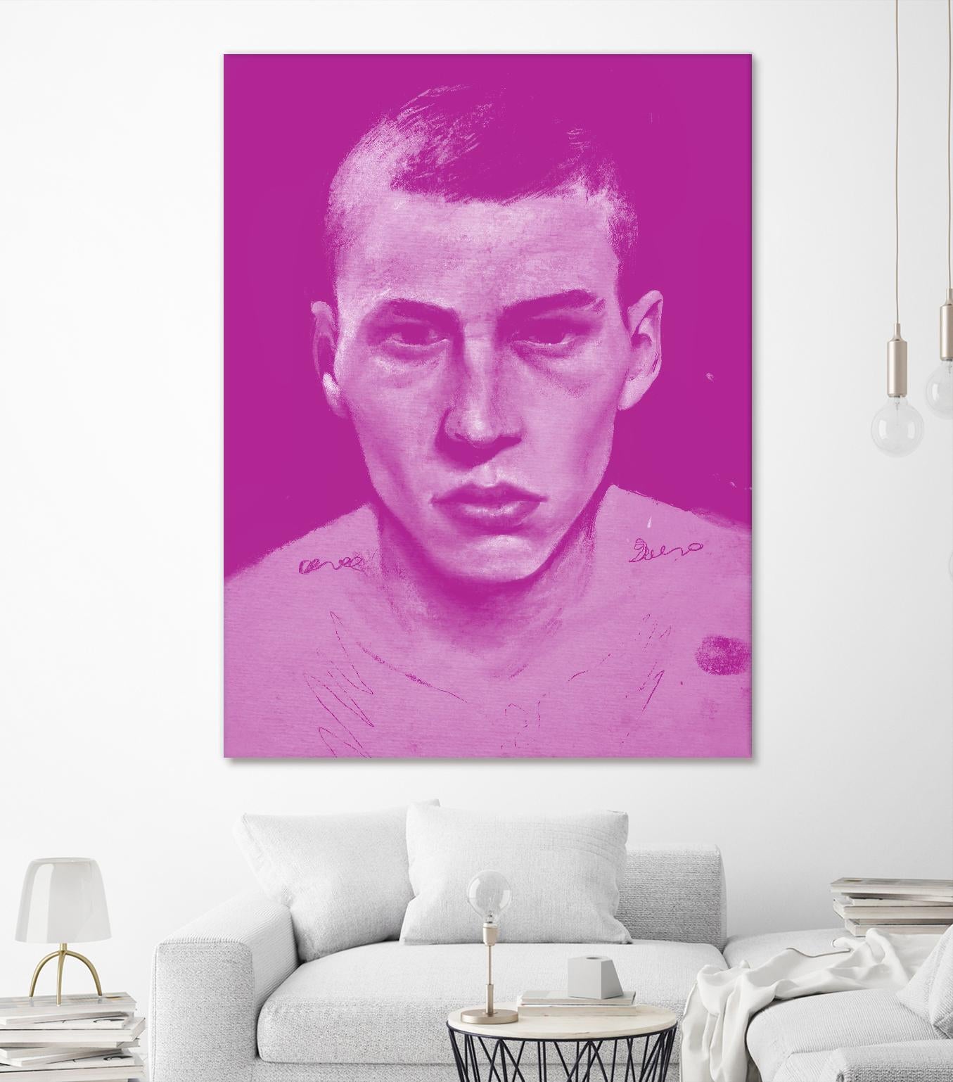 Cherry Scent by Arassay Hilario on GIANT ART - pink digital person