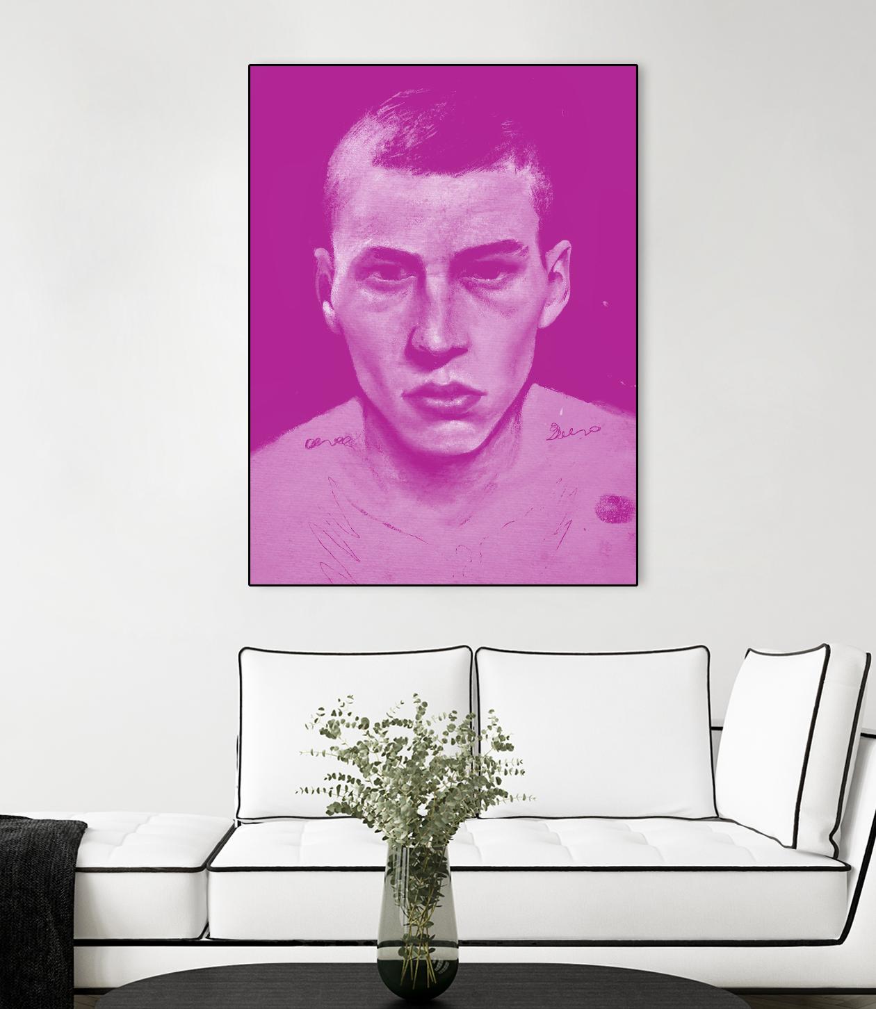 Cherry Scent by Arassay Hilario on GIANT ART - pink digital person