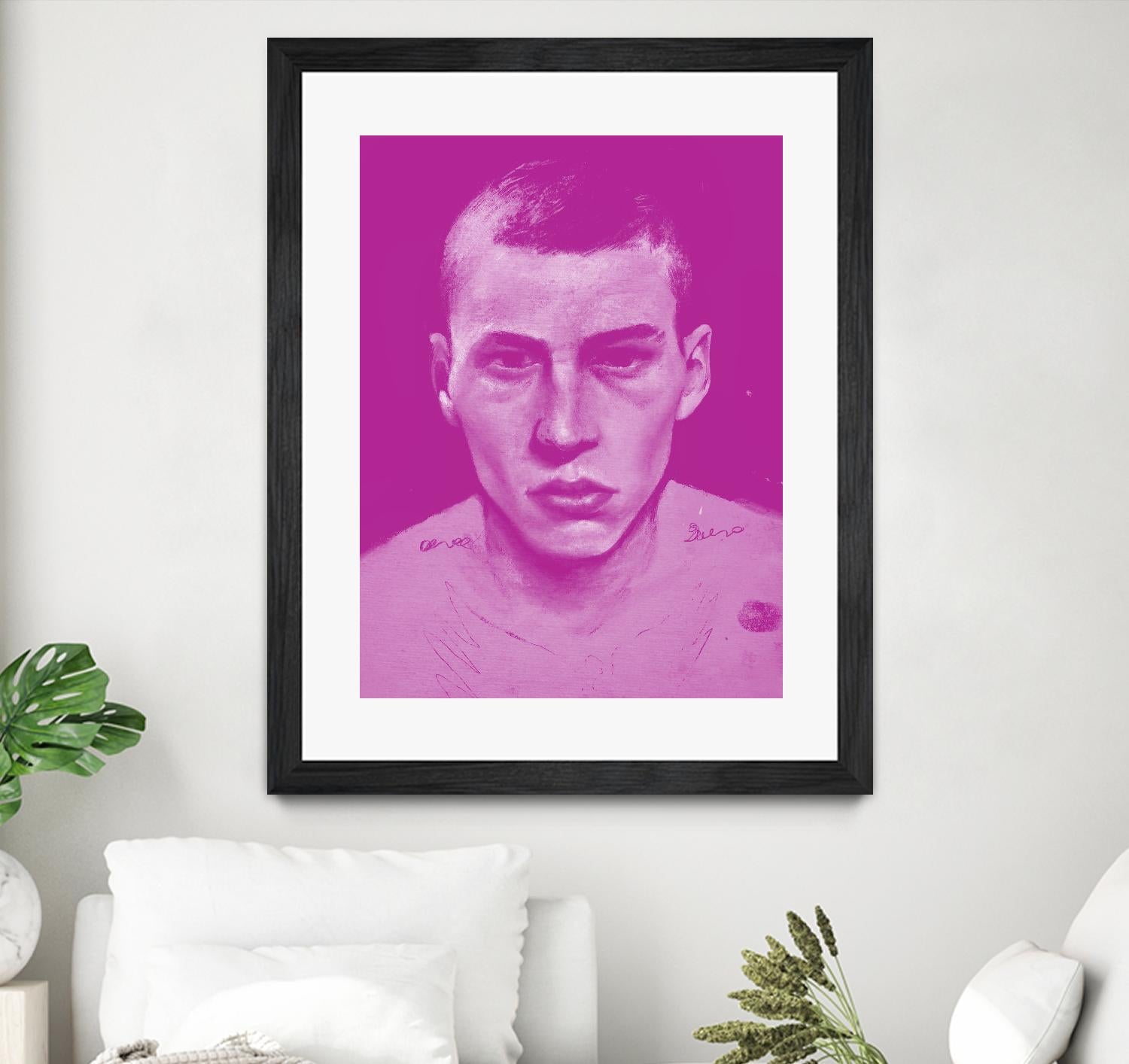 Cherry Scent by Arassay Hilario on GIANT ART - pink digital person