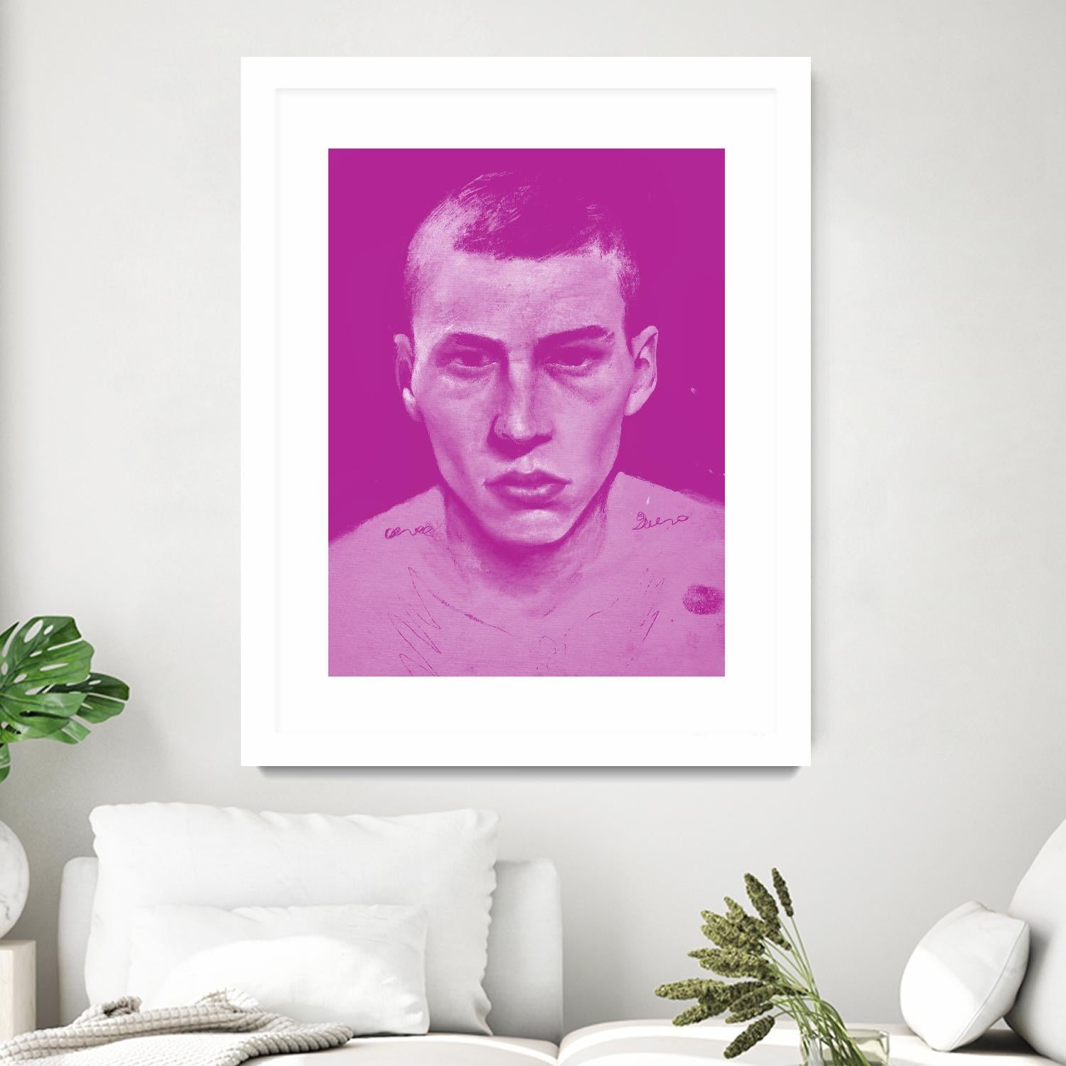 Cherry Scent by Arassay Hilario on GIANT ART - pink digital person