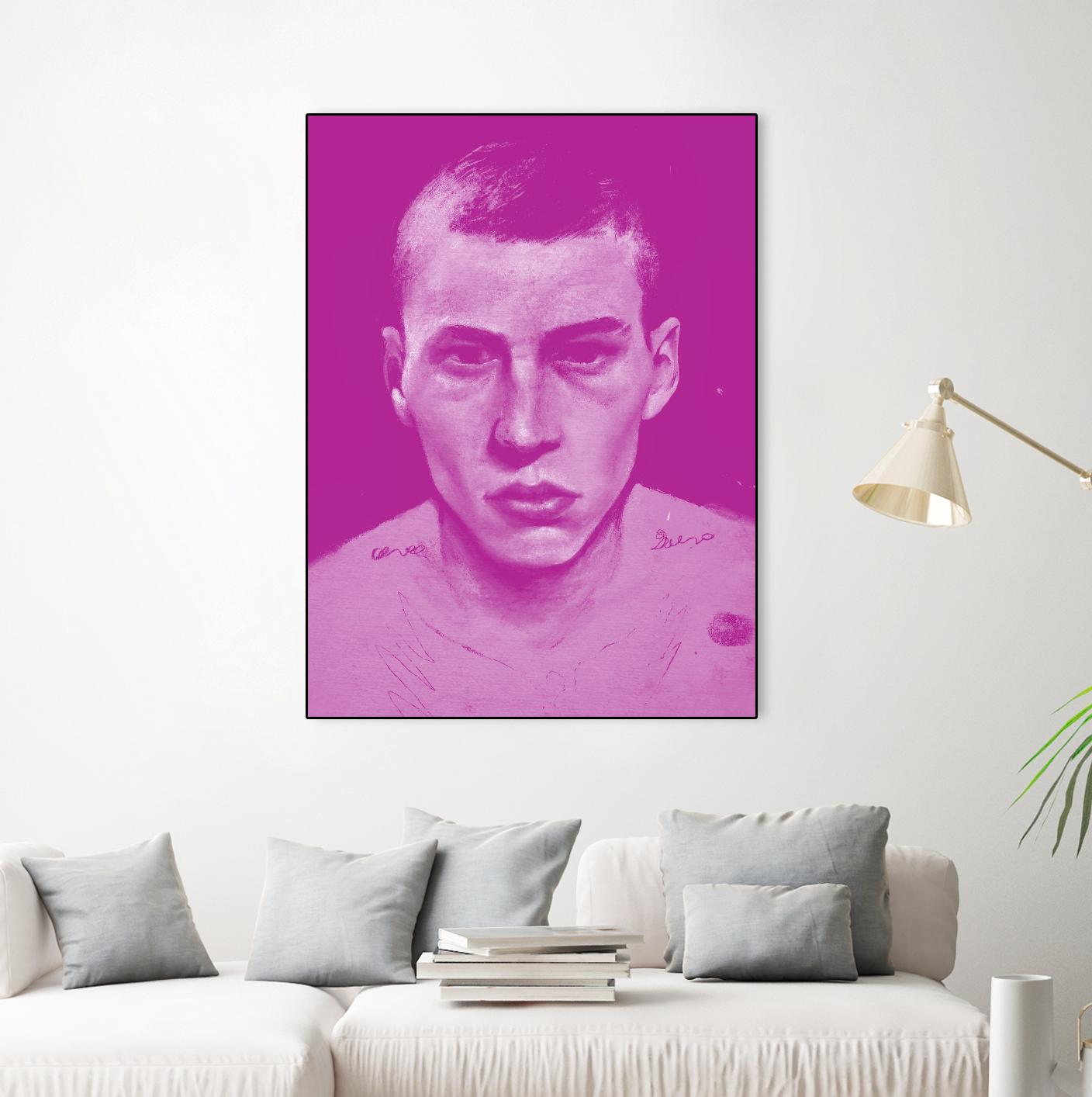 Cherry Scent by Arassay Hilario on GIANT ART - pink digital person