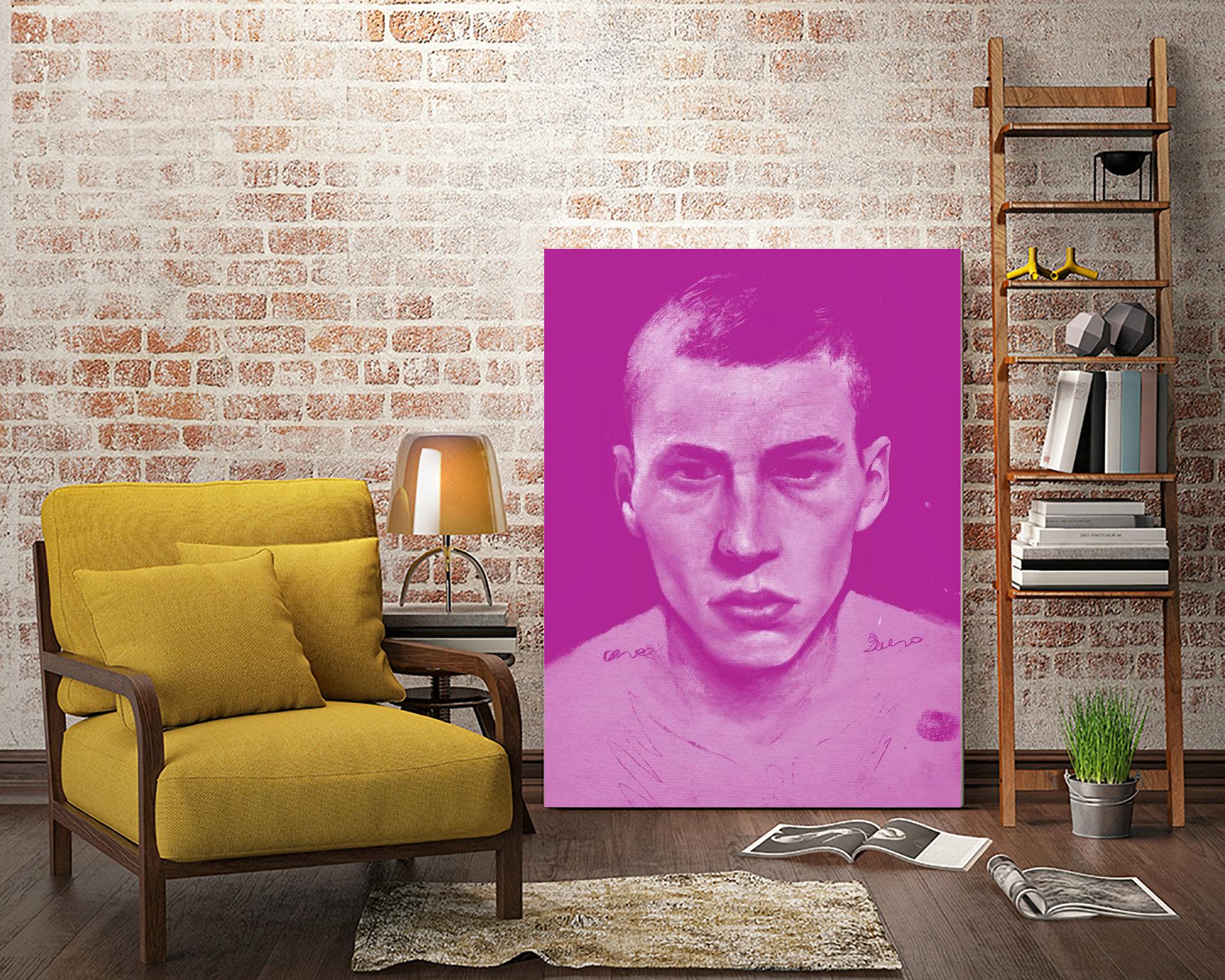 Cherry Scent by Arassay Hilario on GIANT ART - pink digital person