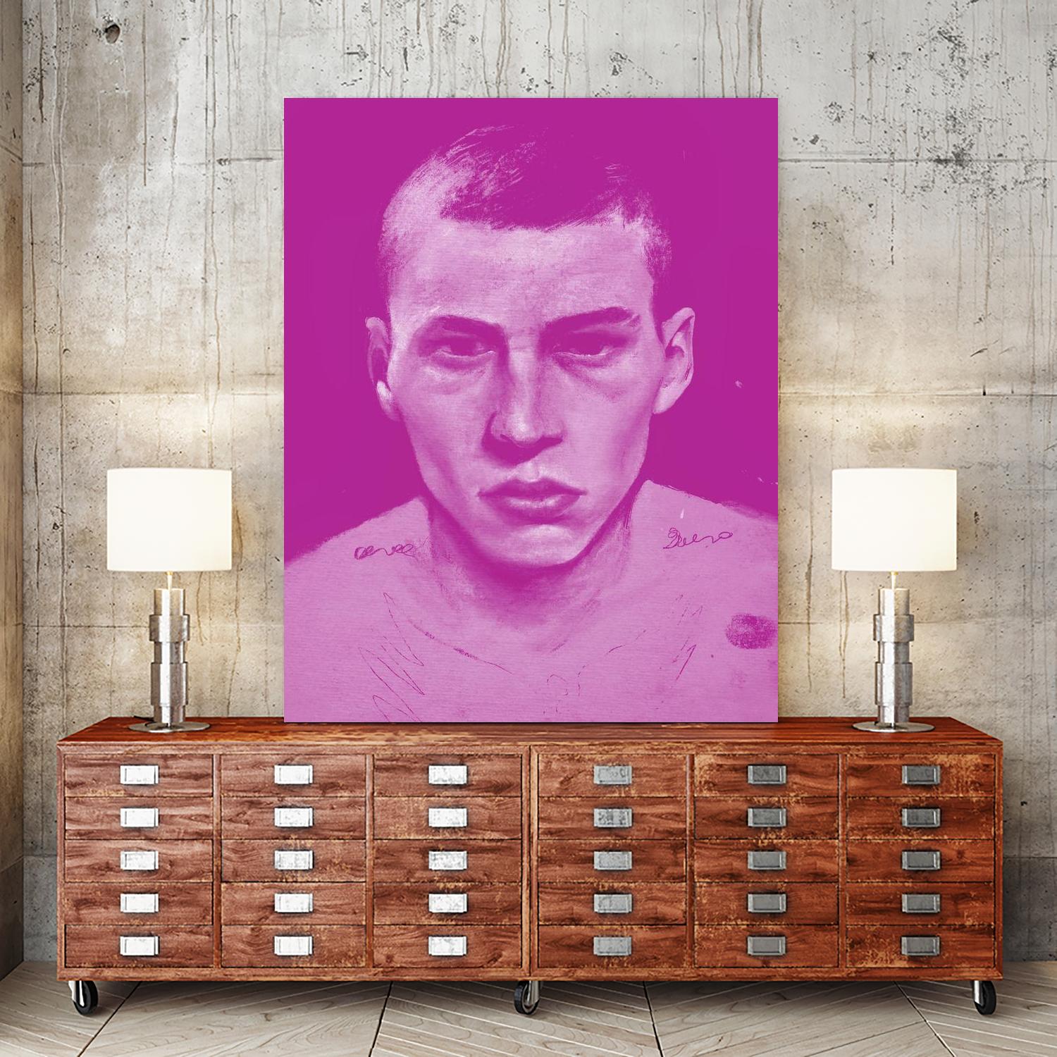 Cherry Scent by Arassay Hilario on GIANT ART - pink digital person