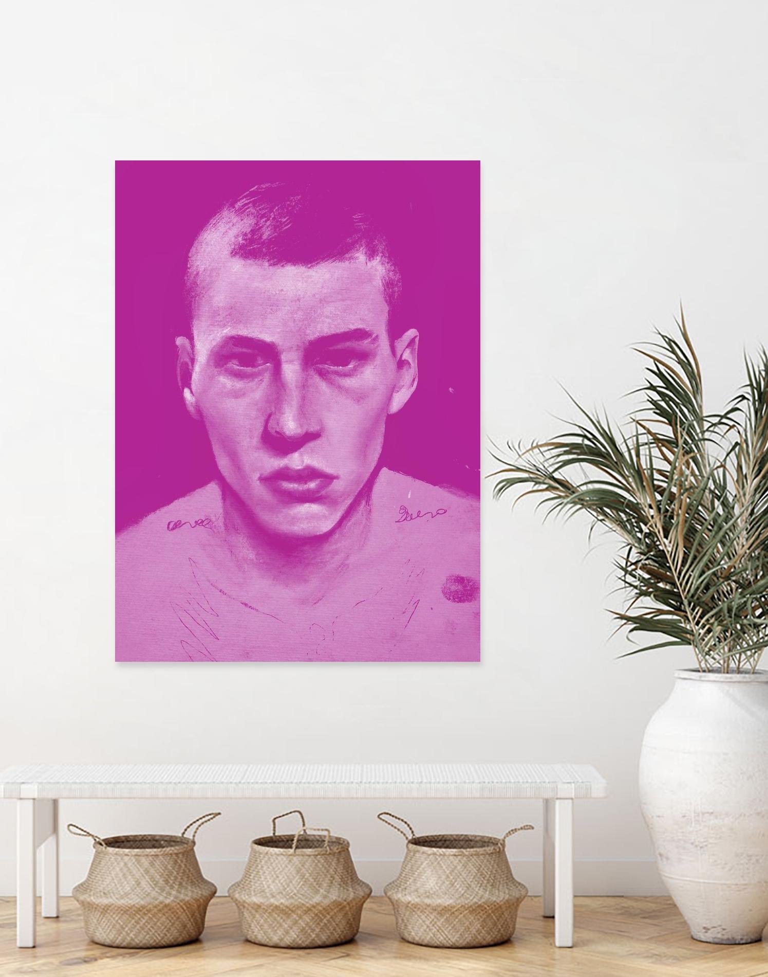 Cherry Scent by Arassay Hilario on GIANT ART - pink digital person