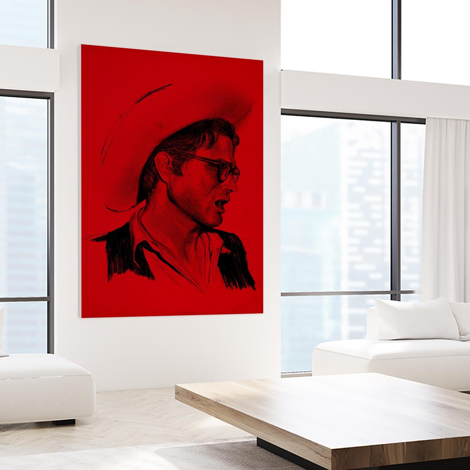 James Dean by Arassay Hilario on GIANT ART - red digital james dean