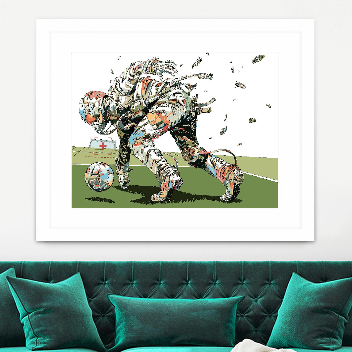 Dog Fights OCC by HR-FM on GIANT ART - white contemporary