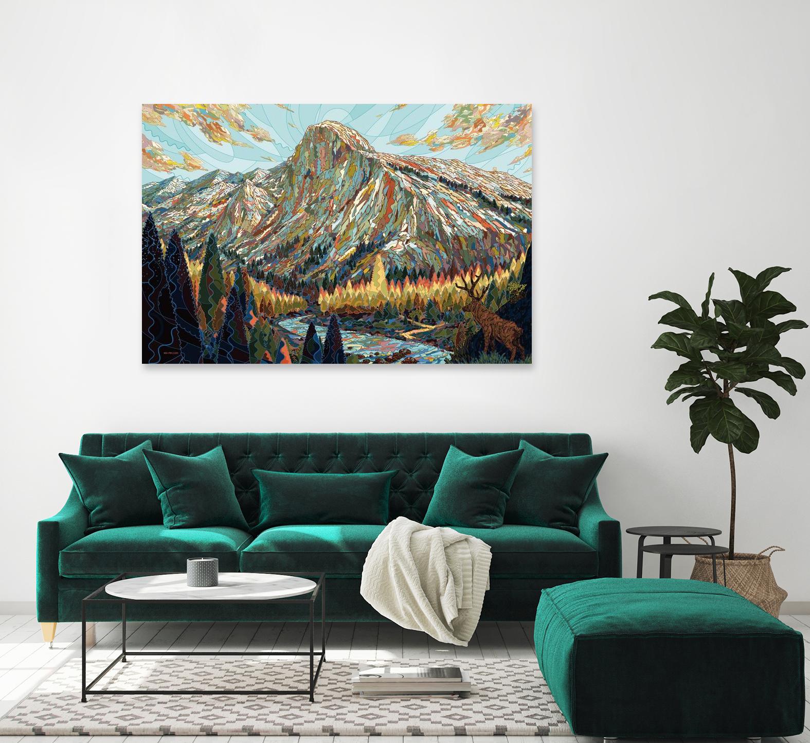 Technicolor by HR-FM on GIANT ART - black contemporary