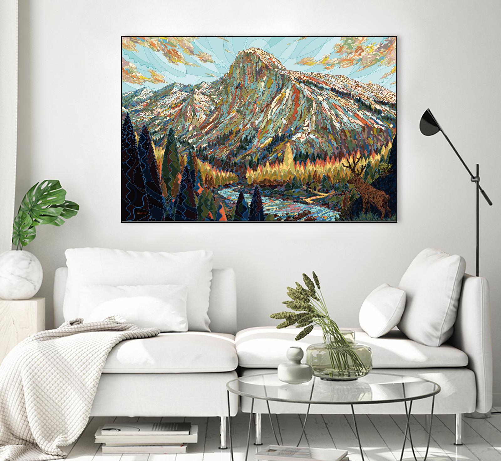 Technicolor by HR-FM on GIANT ART - black contemporary